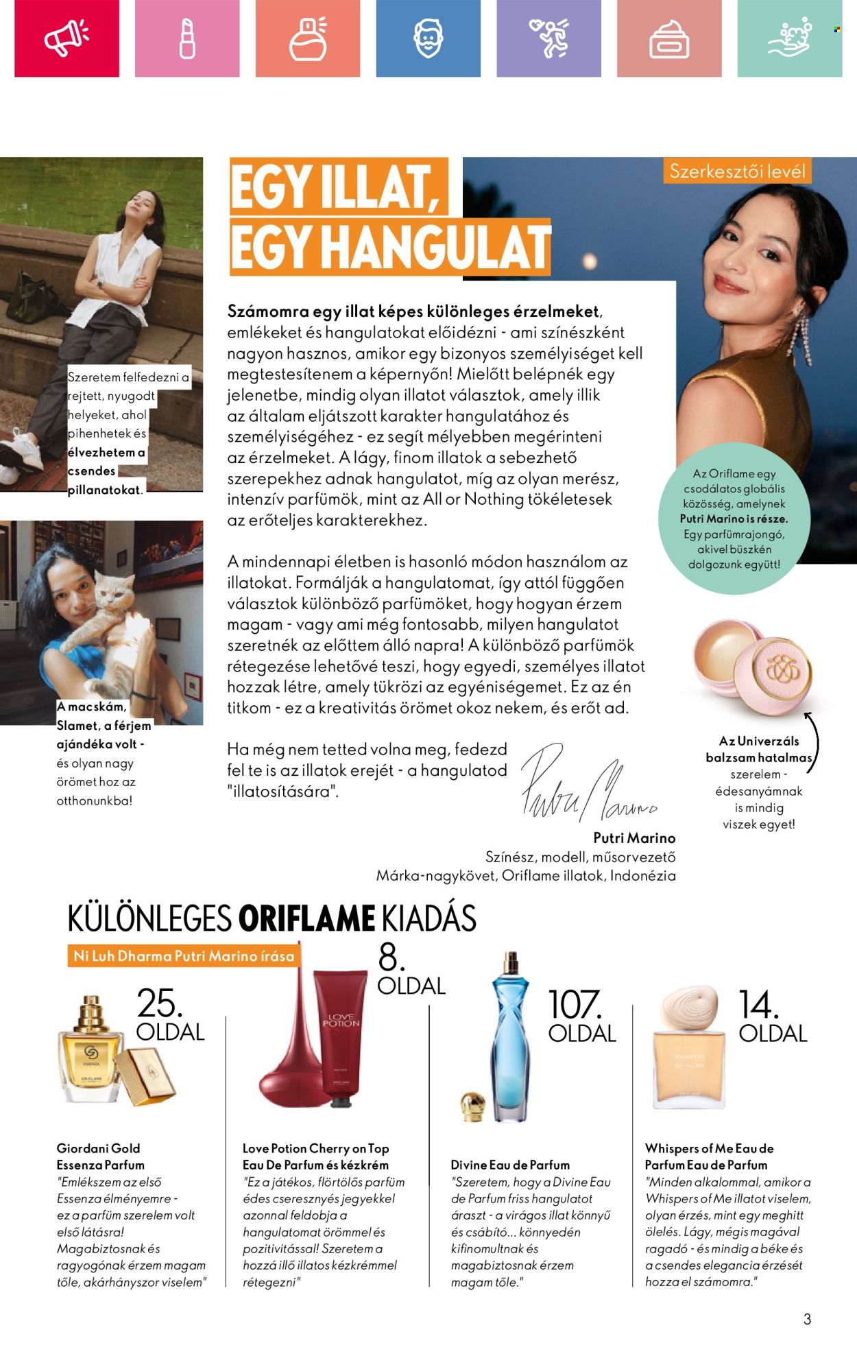 Oriflame akciós újságok - 2025.05.04 - 2025.05.24. Oldal 3