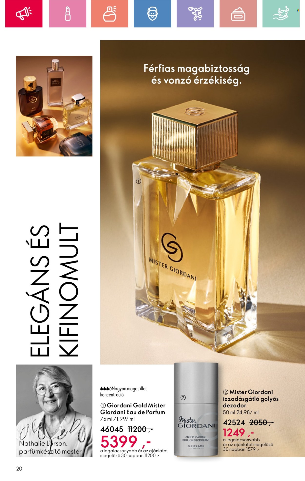 Oriflame akciós újságok - 2025.05.04 - 2025.05.24. Oldal 20