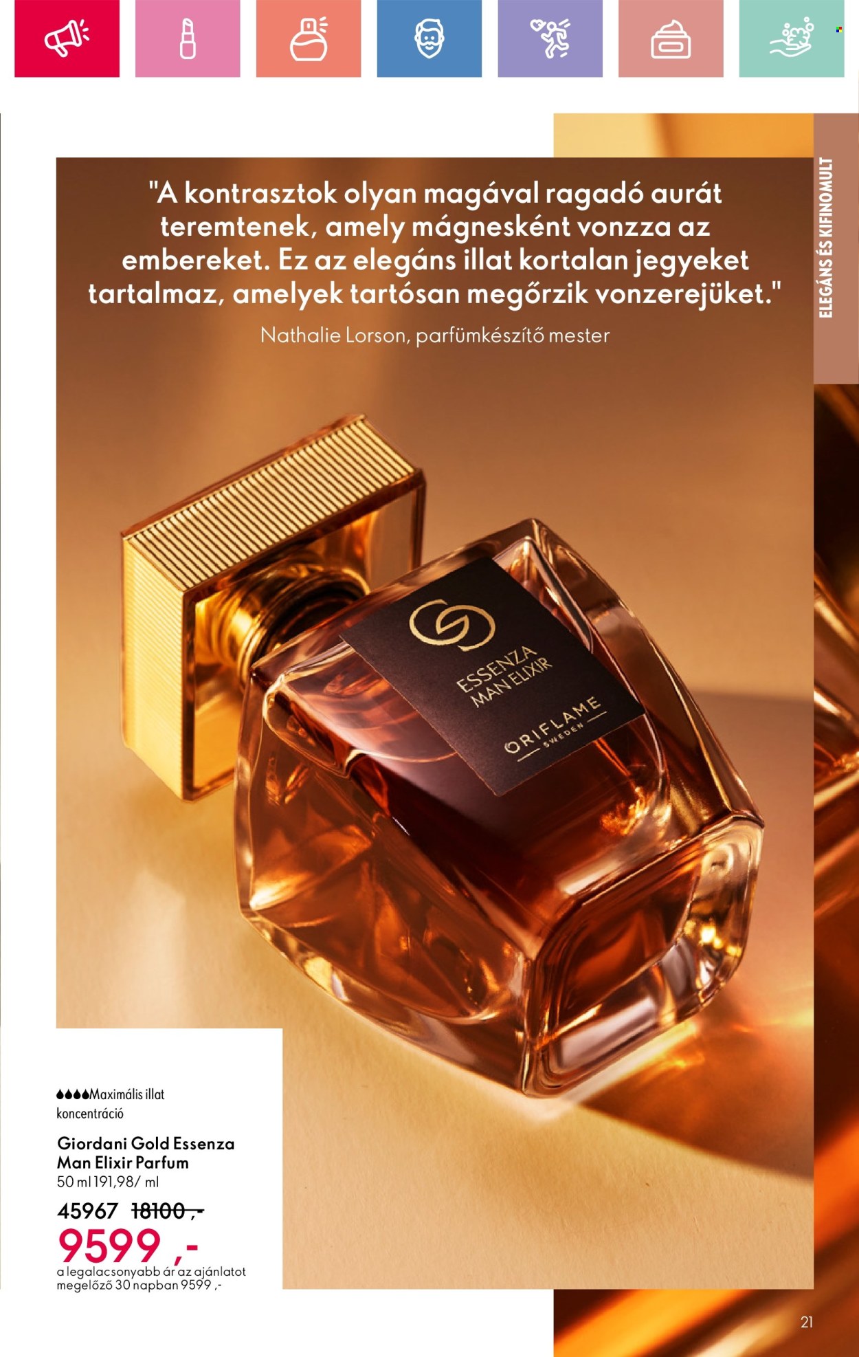 Oriflame akciós újságok - 2025.05.04 - 2025.05.24. Oldal 21