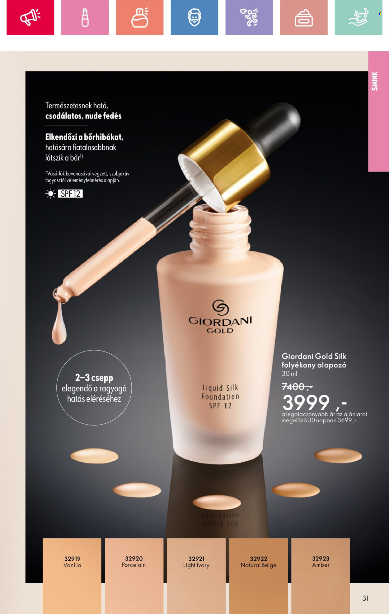 Oriflame akciós újságok - 2025.05.04 - 2025.05.24. Oldal 31