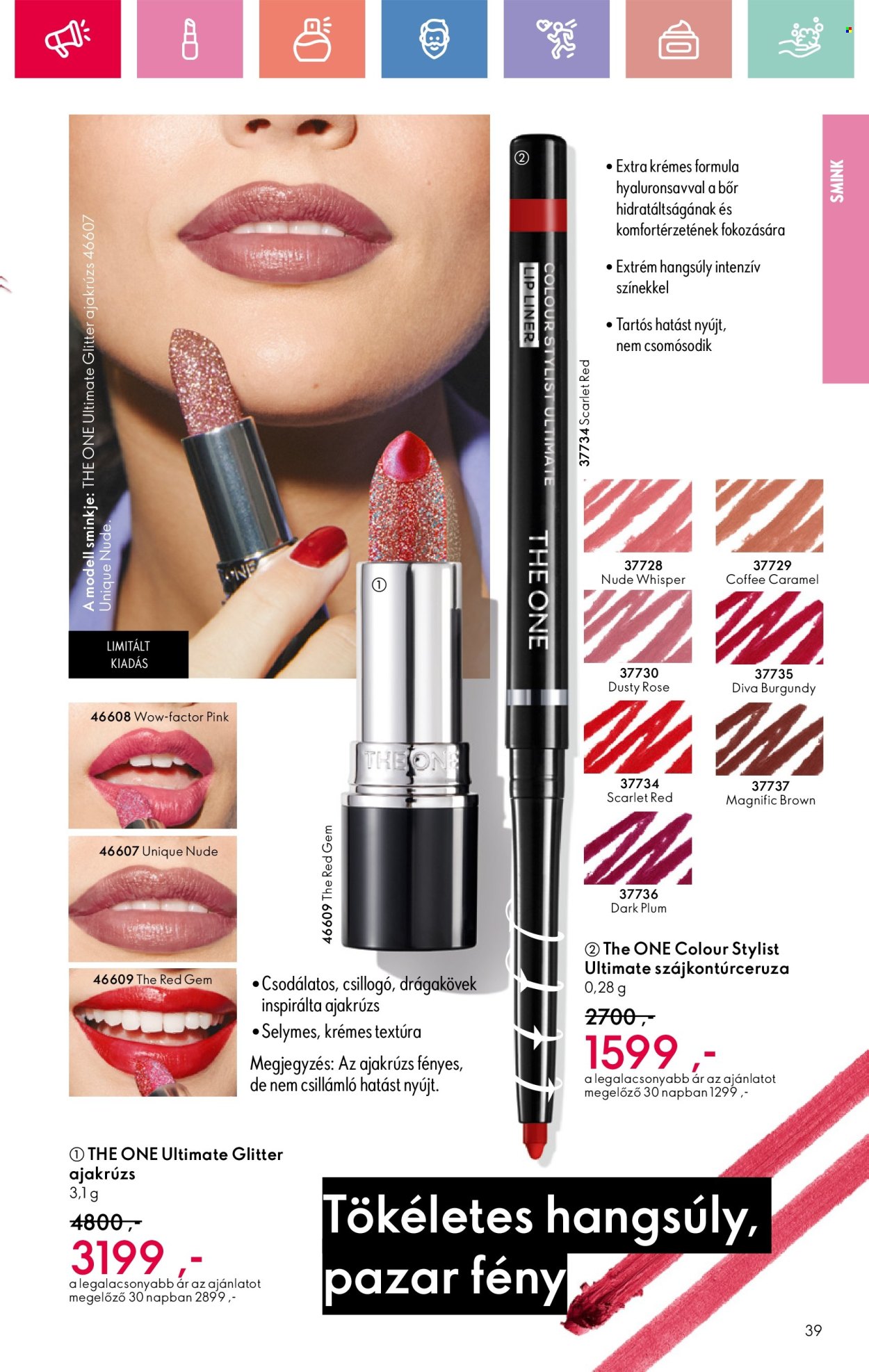 Oriflame akciós újságok - 2025.05.04 - 2025.05.24. Oldal 39