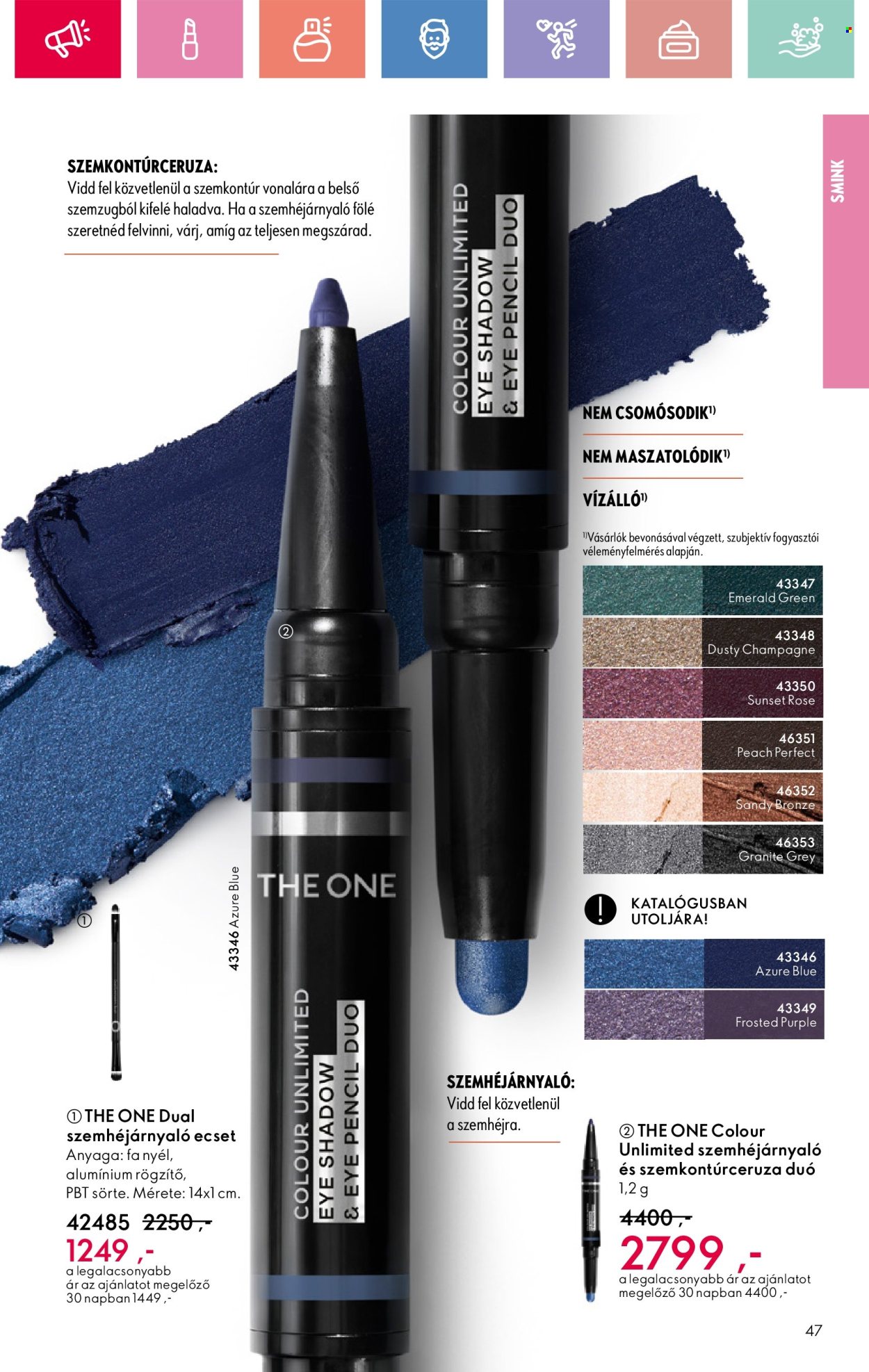 Oriflame akciós újságok - 2025.05.04 - 2025.05.24. Oldal 47