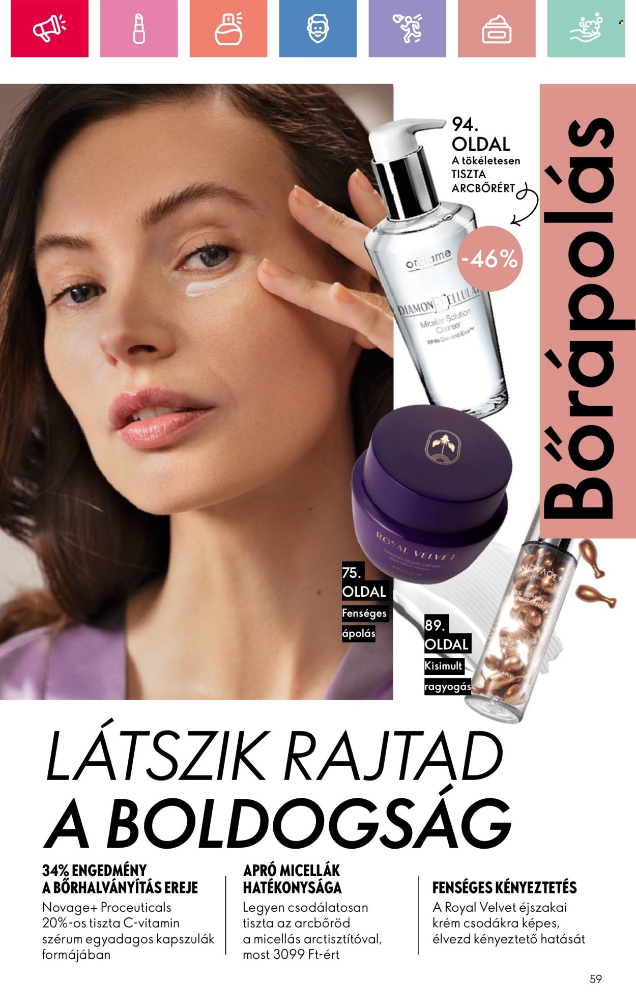 Oriflame akciós újságok - 2025.05.04 - 2025.05.24. Oldal 59
