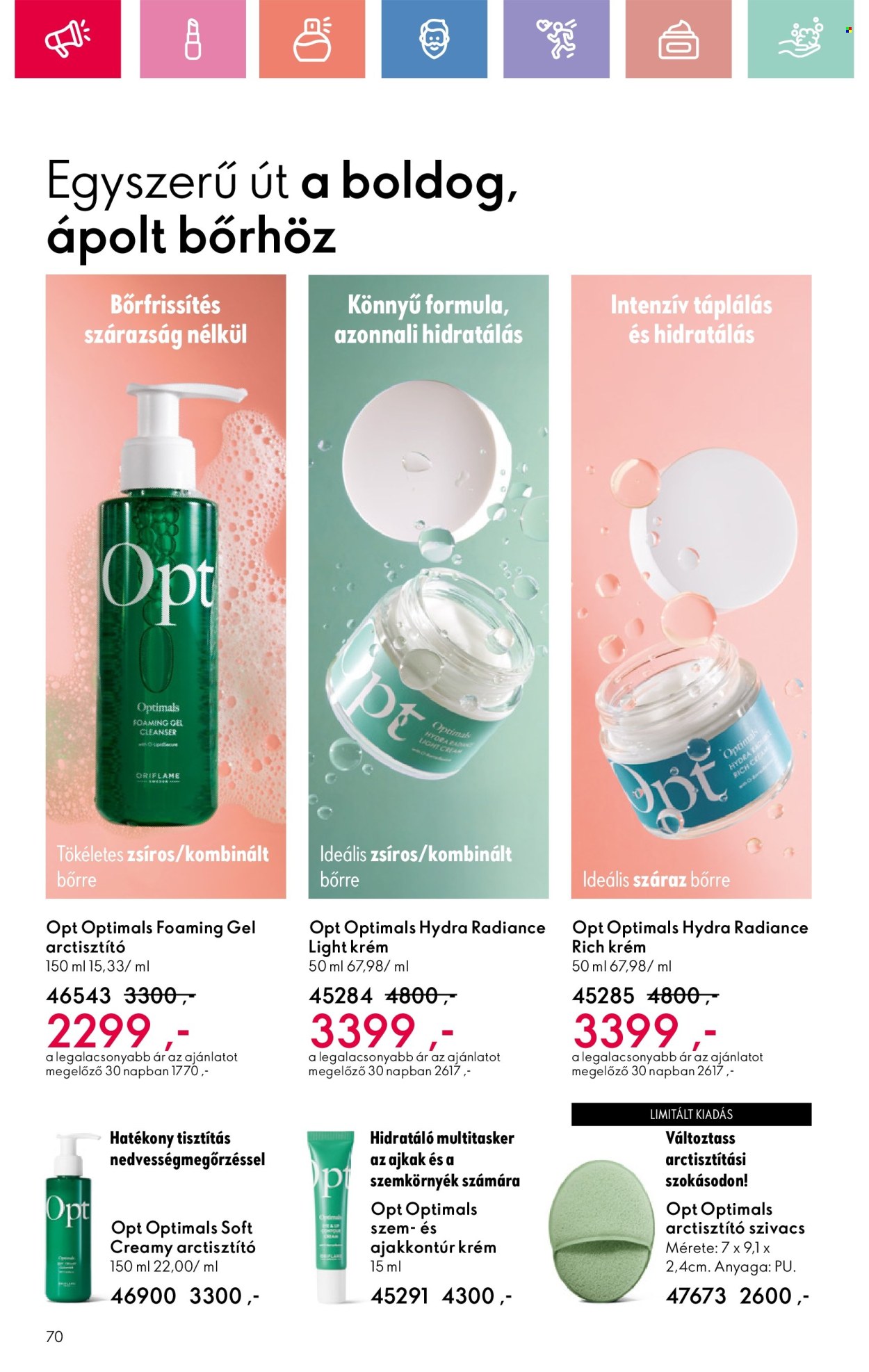 Oriflame akciós újságok - 2025.05.04 - 2025.05.24. Oldal 70