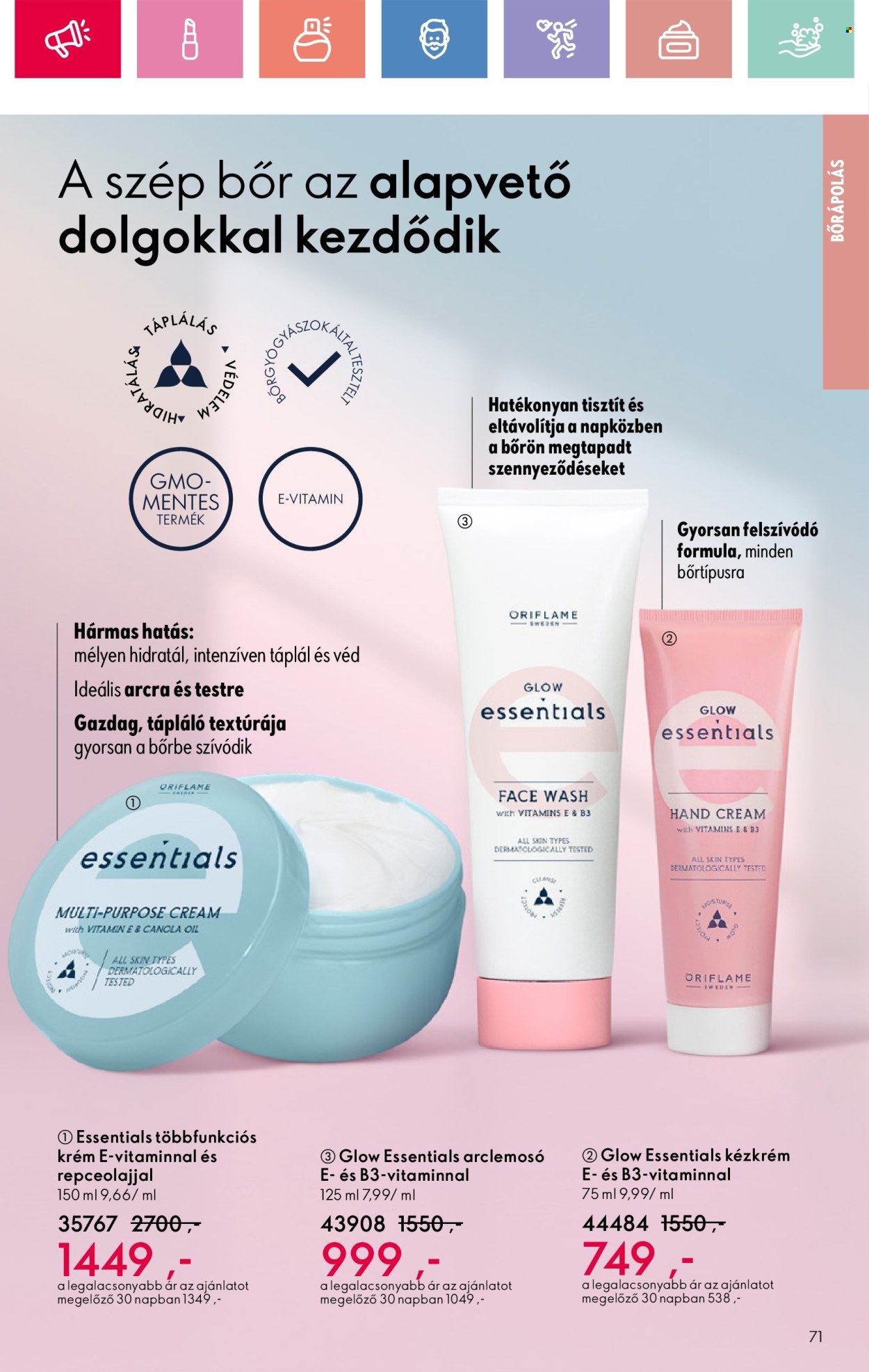 Oriflame akciós újságok - 2025.05.04 - 2025.05.24. Oldal 71