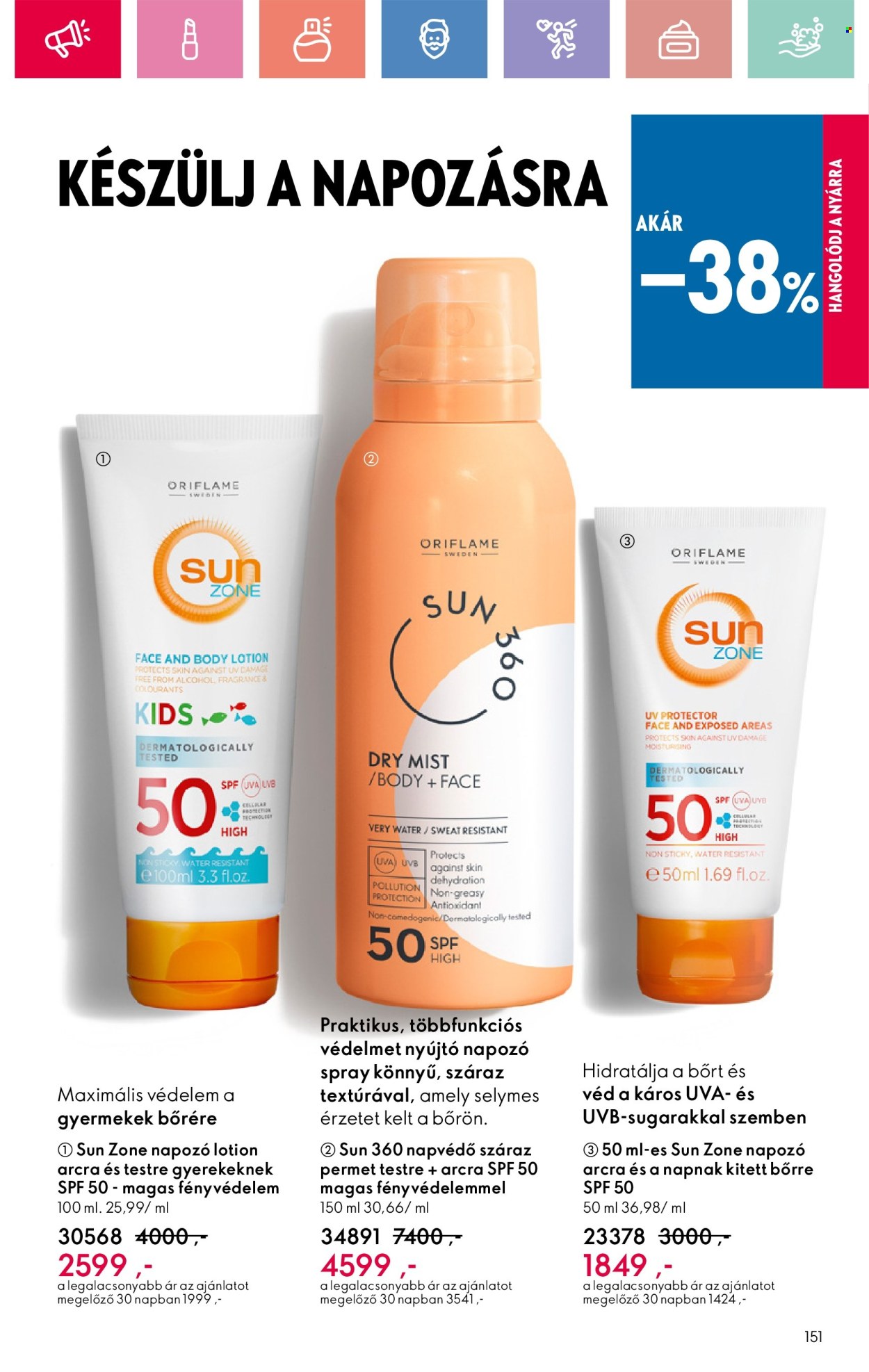 Oriflame akciós újságok - 2025.05.04 - 2025.05.24. Oldal 151