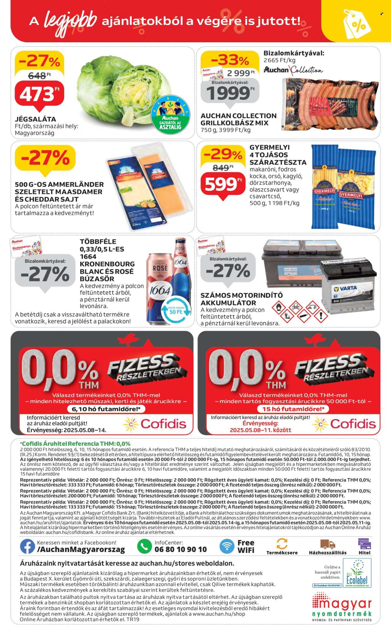 Auchan akciós újságok - 2025.05.08 - 2025.05.14. Oldal 58