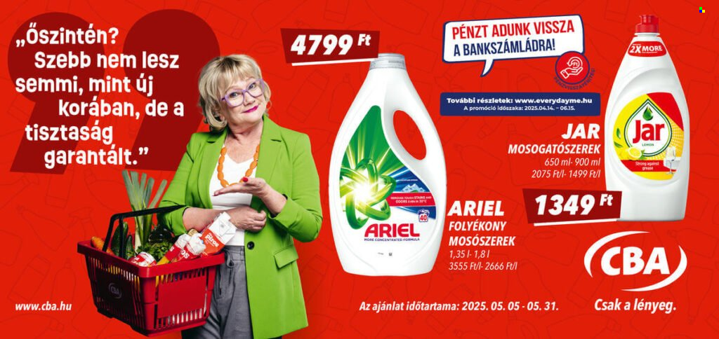CBA akciós újságok - 2025.05.05 - 2025.05.31. Oldal 4