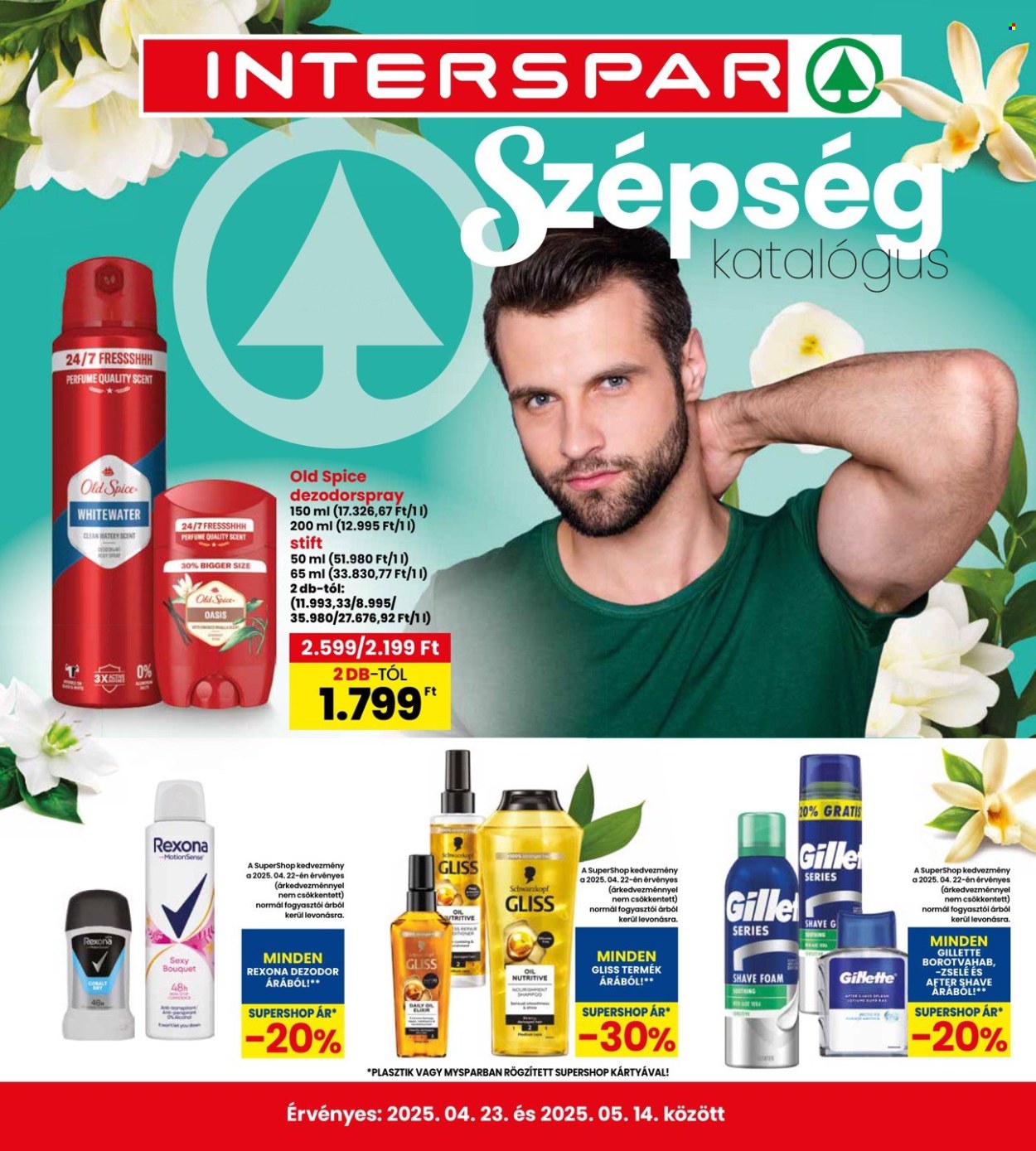 INTERSPAR akciós újságok - 2025.04.23 - 2025.05.14. Oldal 1