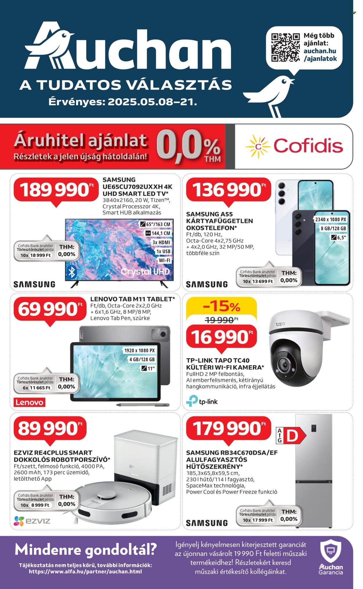 Auchan akciós újságok - 2025.05.08 - 2025.05.21. Oldal 1