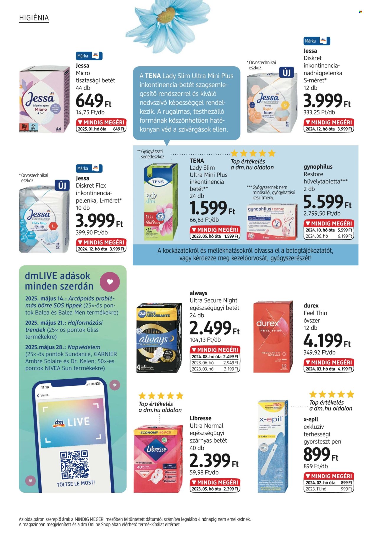 dm drogerie markt akciós újságok - 2025.05.08 - 2025.05.21. Oldal 14