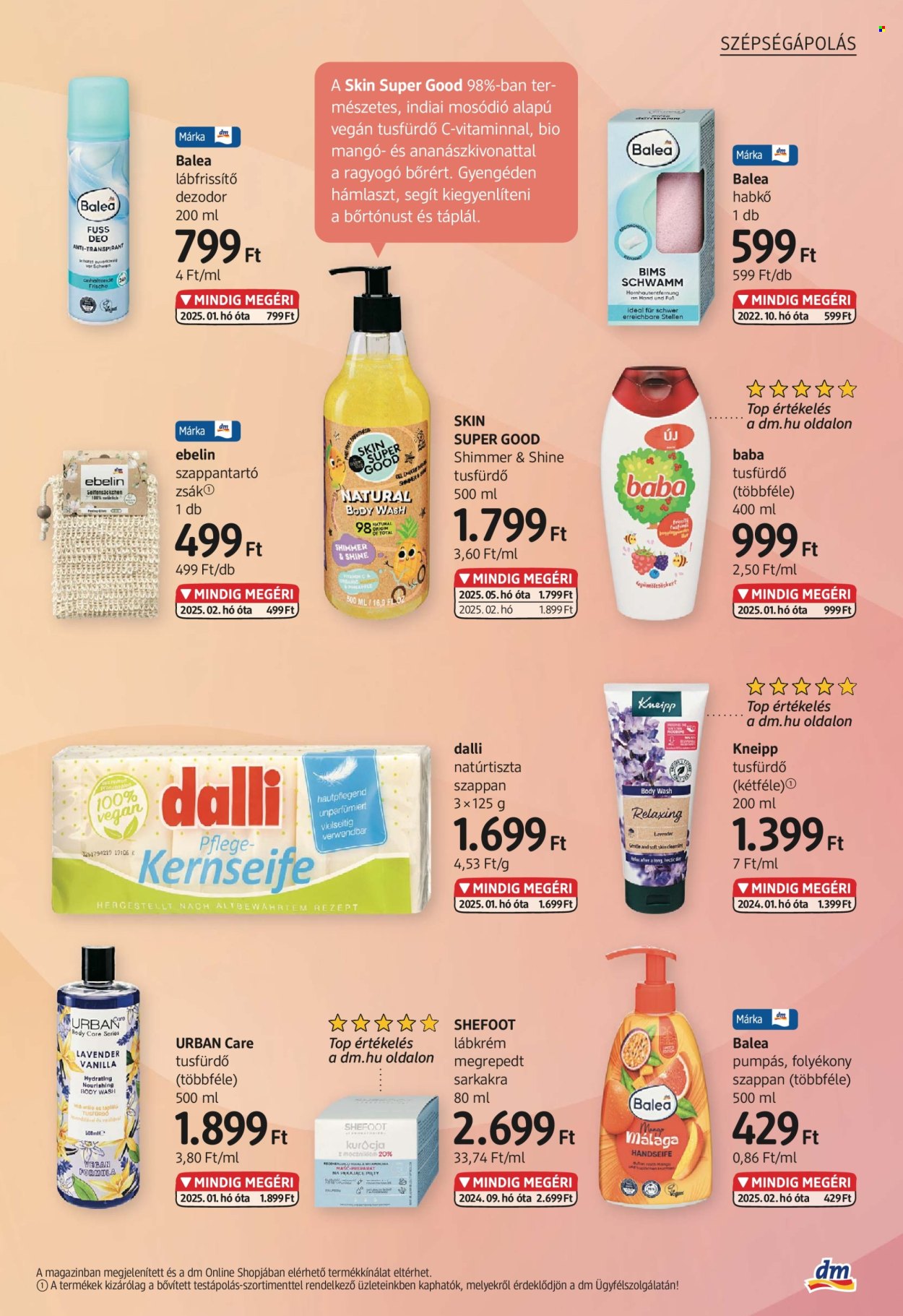 dm drogerie markt akciós újságok - 2025.05.08 - 2025.05.21. Oldal 15