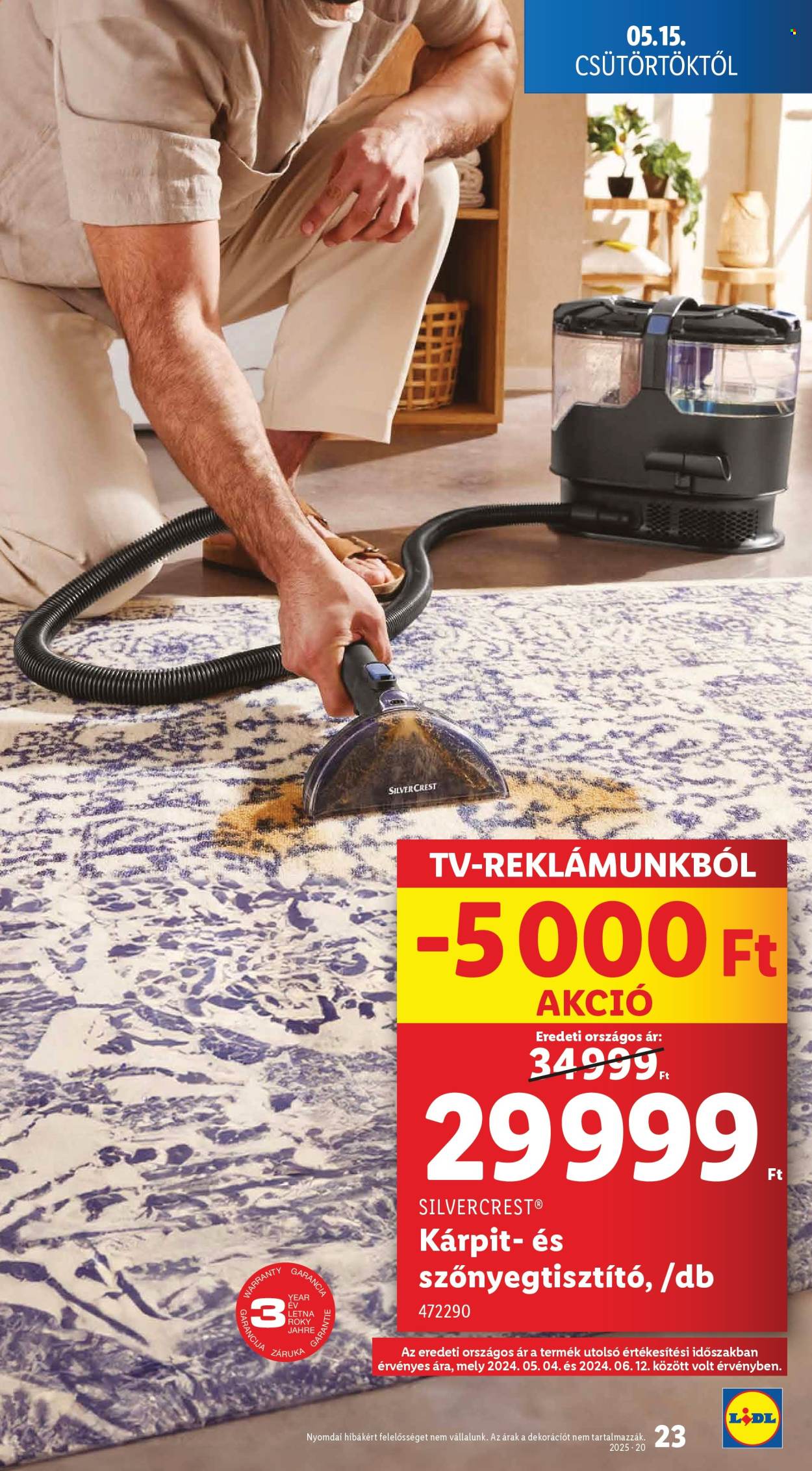 Lidl akciós újságok - 2025.05.15 - 2025.05.21. Oldal 23