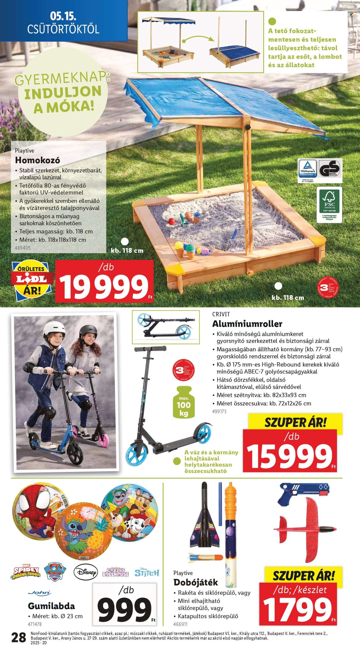 Lidl akciós újságok - 2025.05.15 - 2025.05.21. Oldal 28
