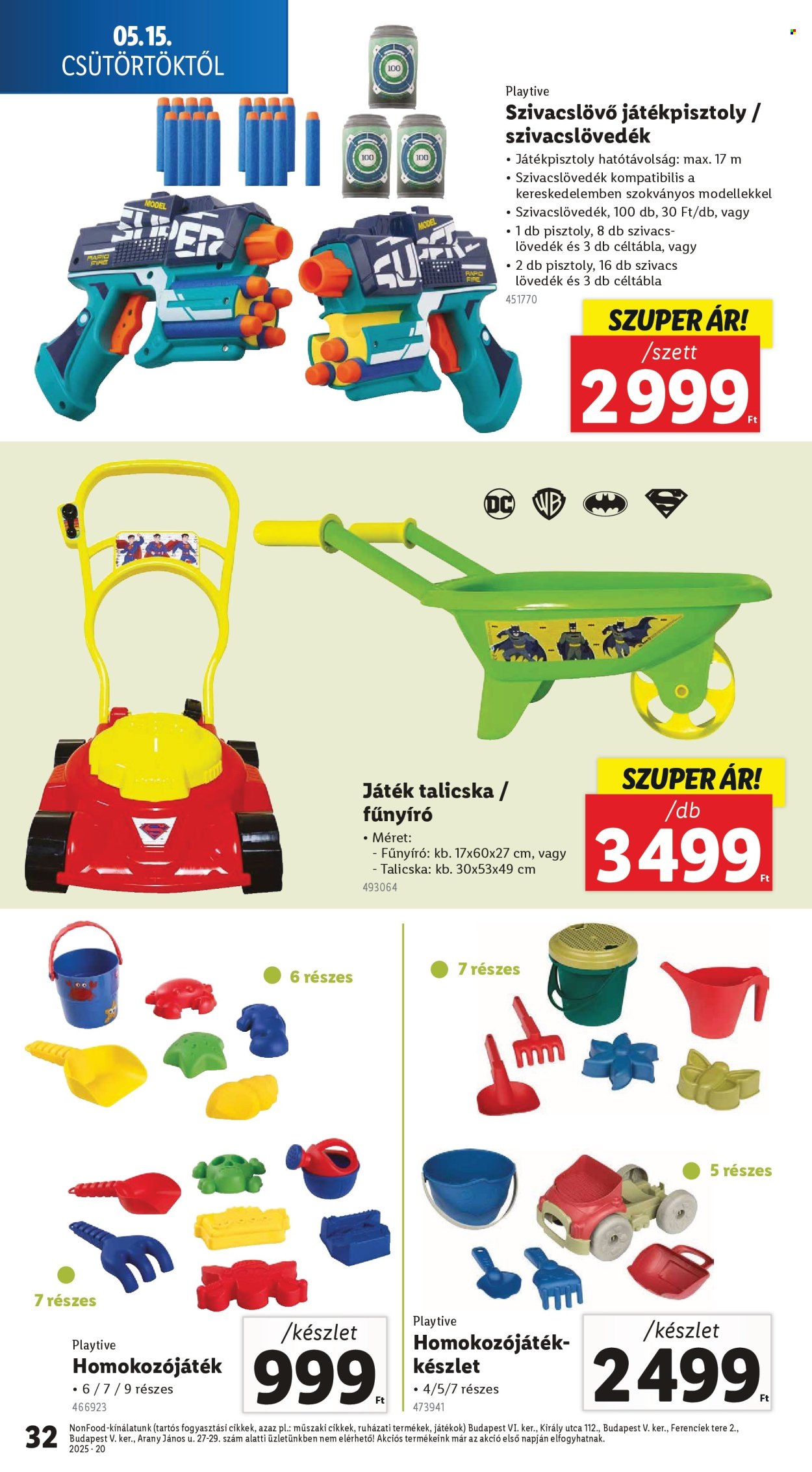 Lidl akciós újságok - 2025.05.15 - 2025.05.21. Oldal 32