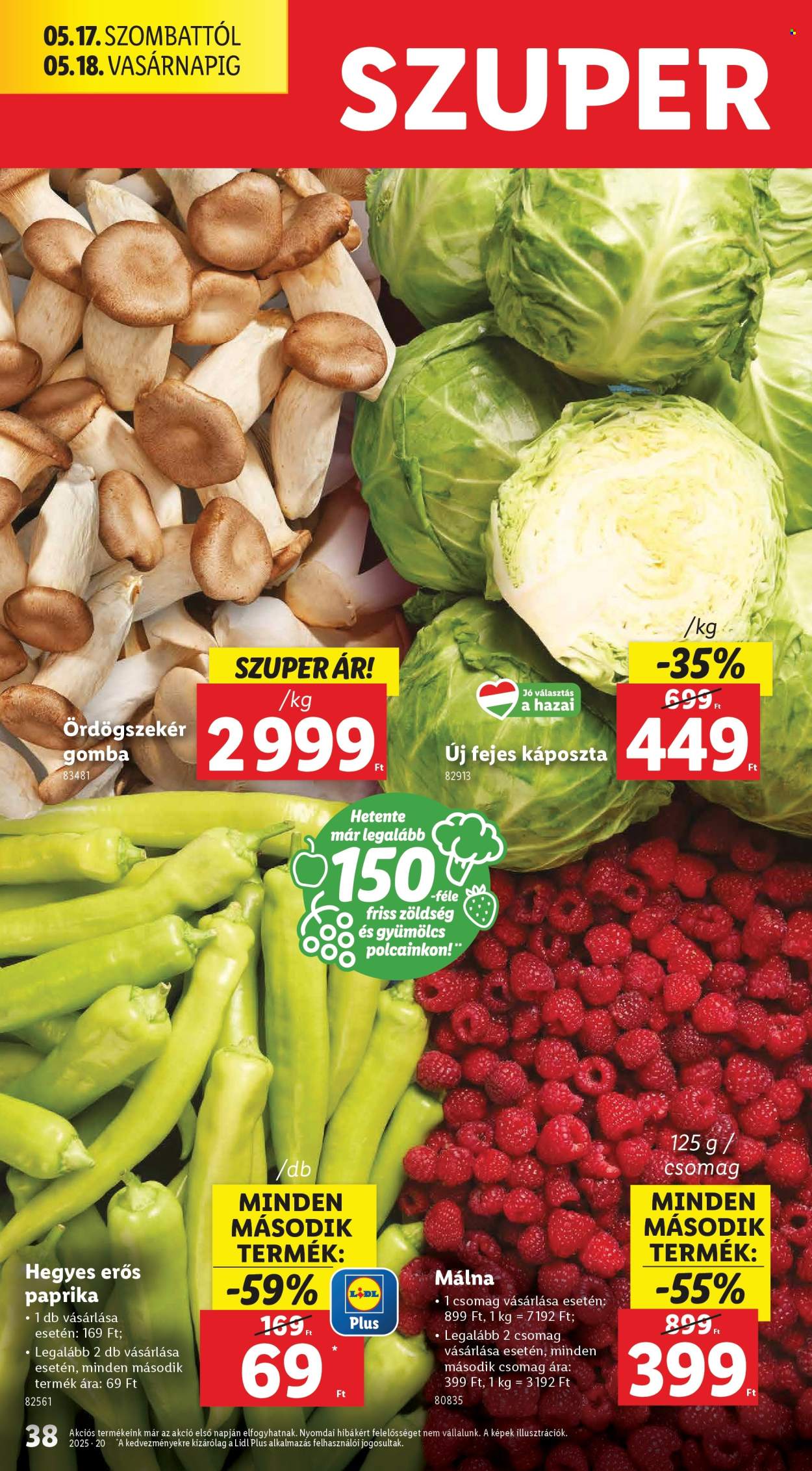 Lidl akciós újságok - 2025.05.15 - 2025.05.21. Oldal 38