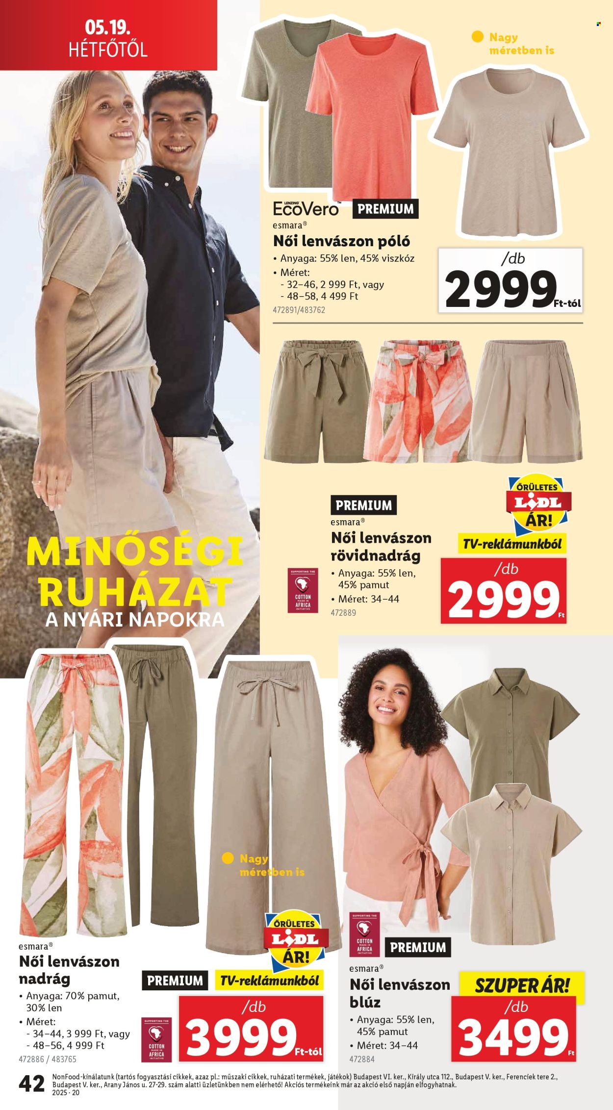 Lidl akciós újságok - 2025.05.15 - 2025.05.21. Oldal 42