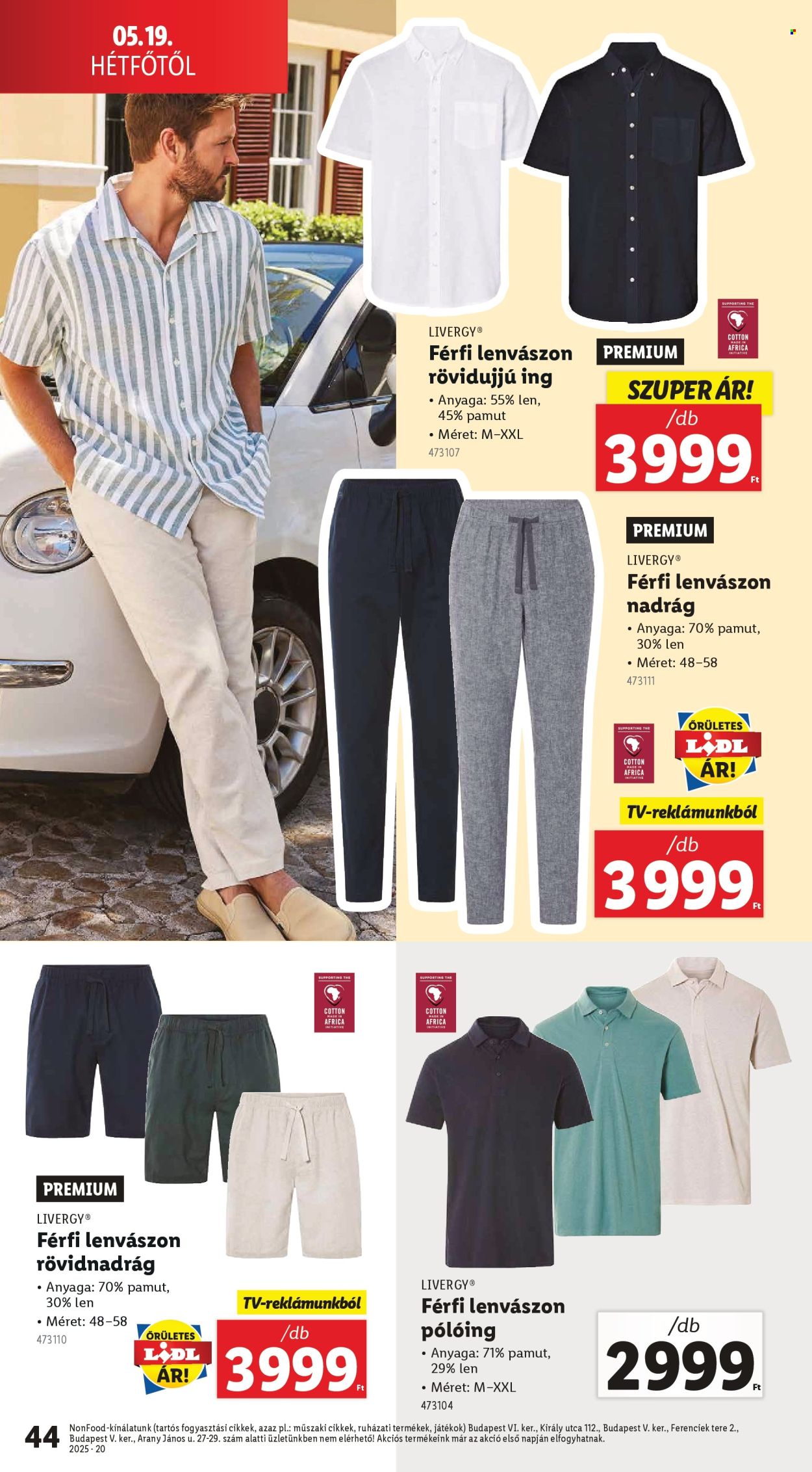 Lidl akciós újságok - 2025.05.15 - 2025.05.21. Oldal 44