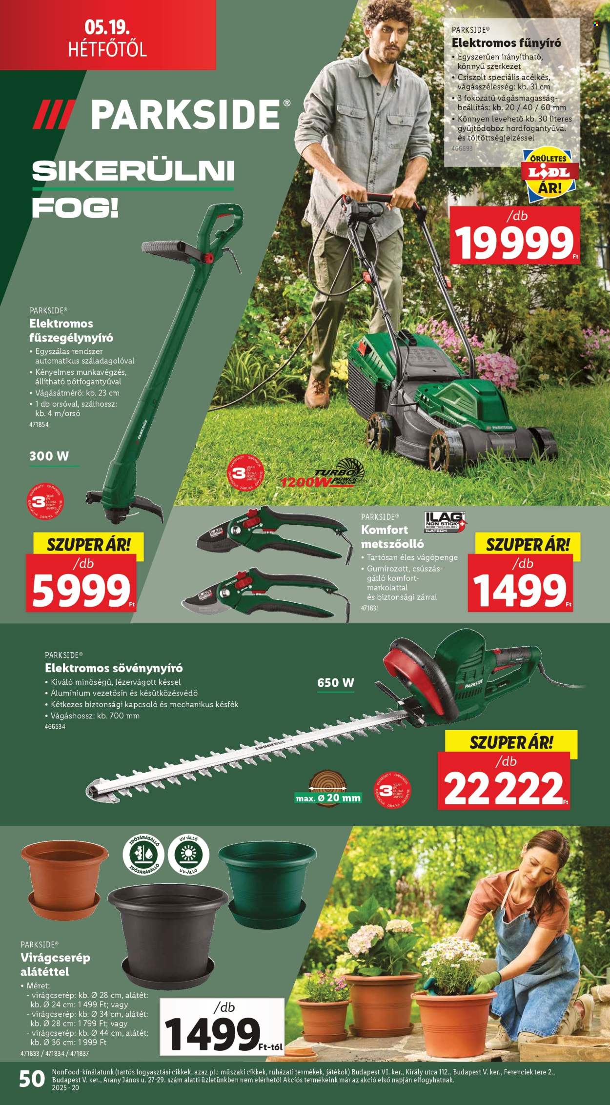 Lidl akciós újságok - 2025.05.15 - 2025.05.21. Oldal 50