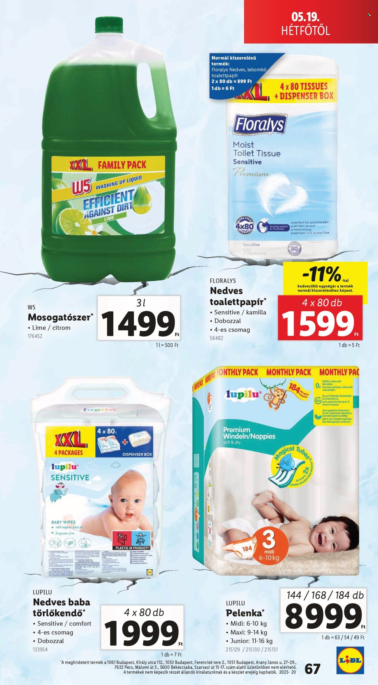 Lidl akciós újságok - 2025.05.15 - 2025.05.21. Oldal 67