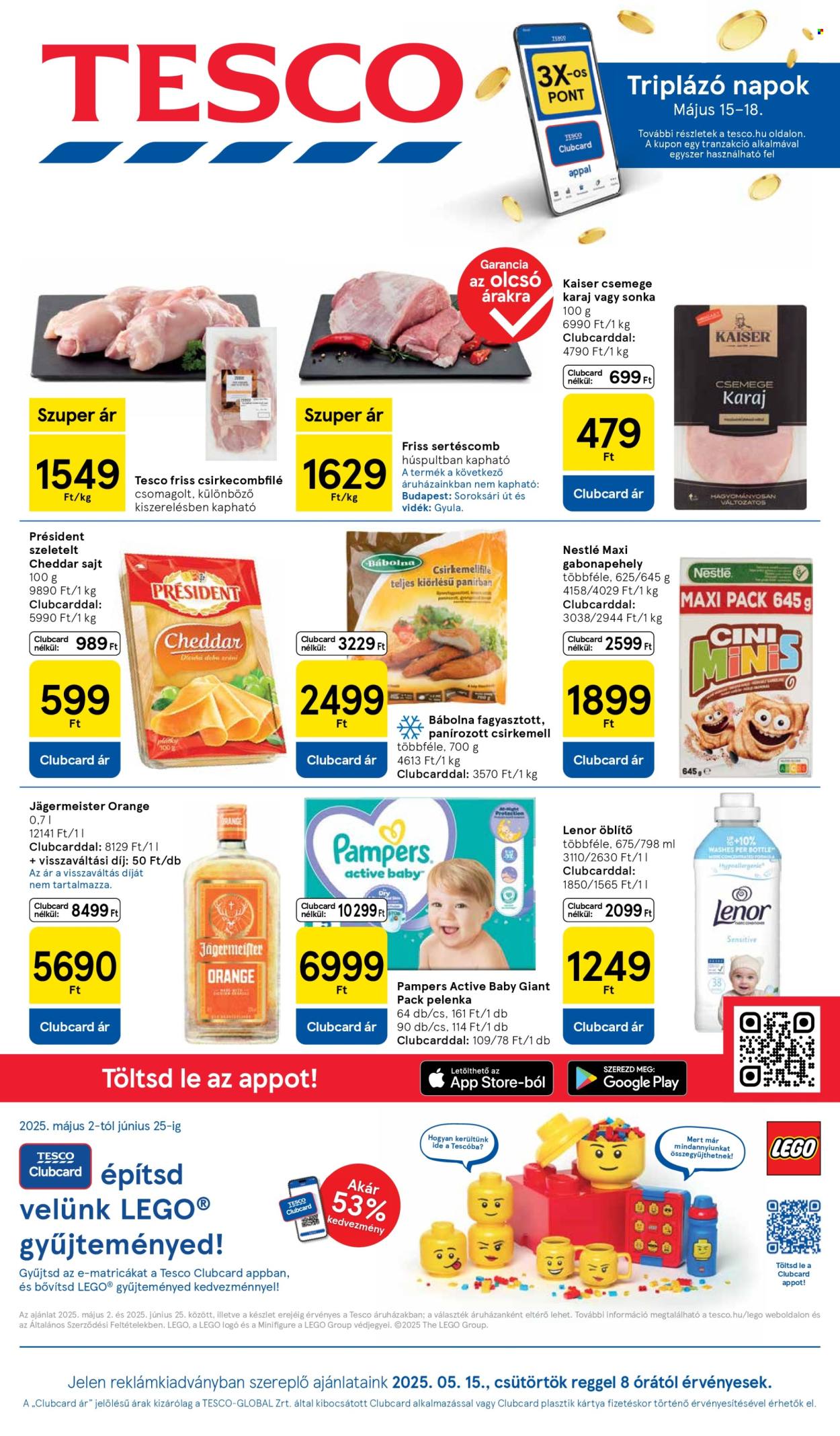 TESCO akciós újságok - 2025.05.15 - 2025.05.21. Oldal 1