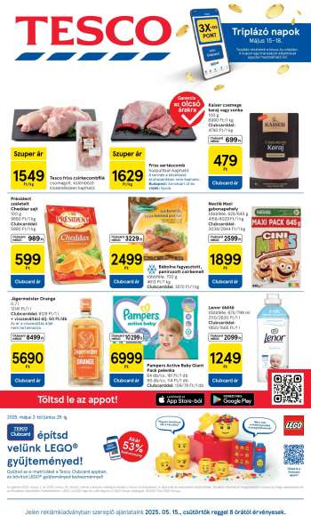 Újság TESCO - 2025.05.15 - 2025.05.21.
