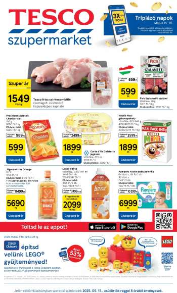 Újság TESCO - 2025.05.15 - 2025.05.21.