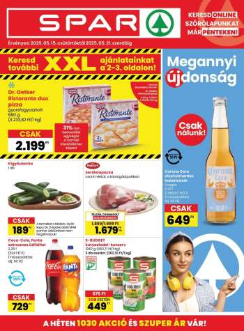 Újság SPAR - 2025.05.15 - 2025.05.21.