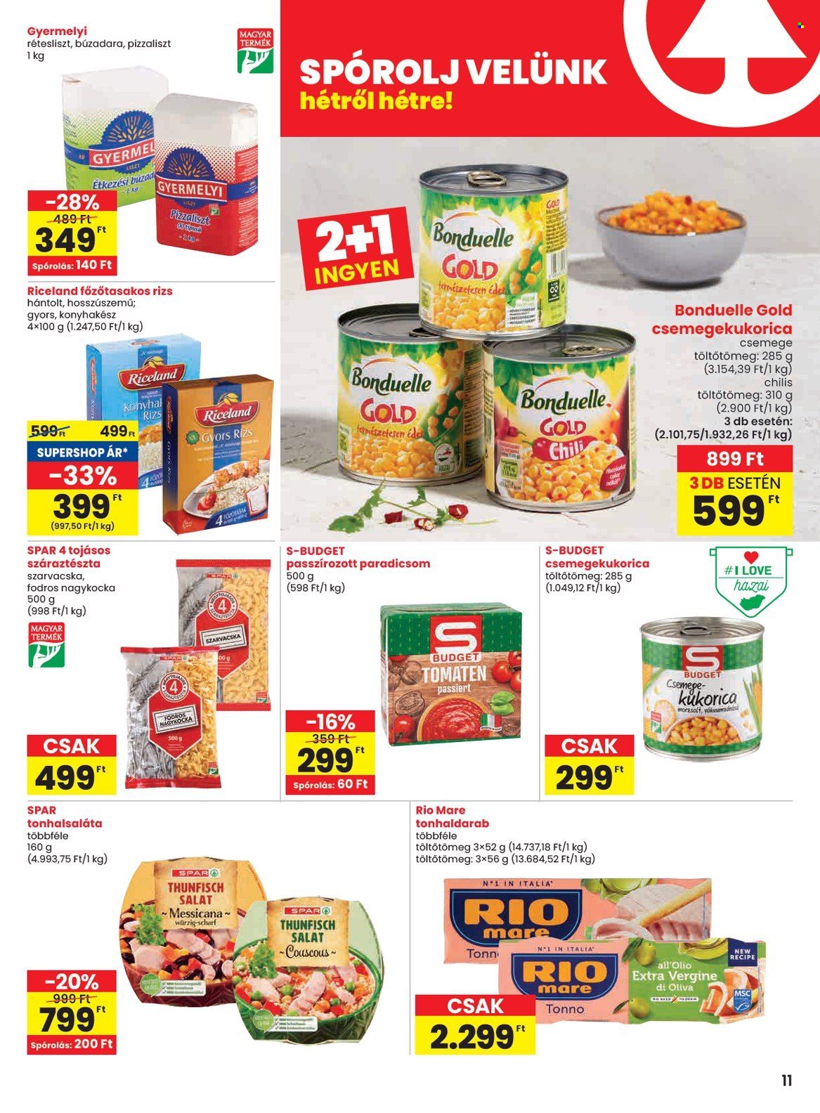SPAR akciós újságok - 2025.05.15 - 2025.05.21. Oldal 11