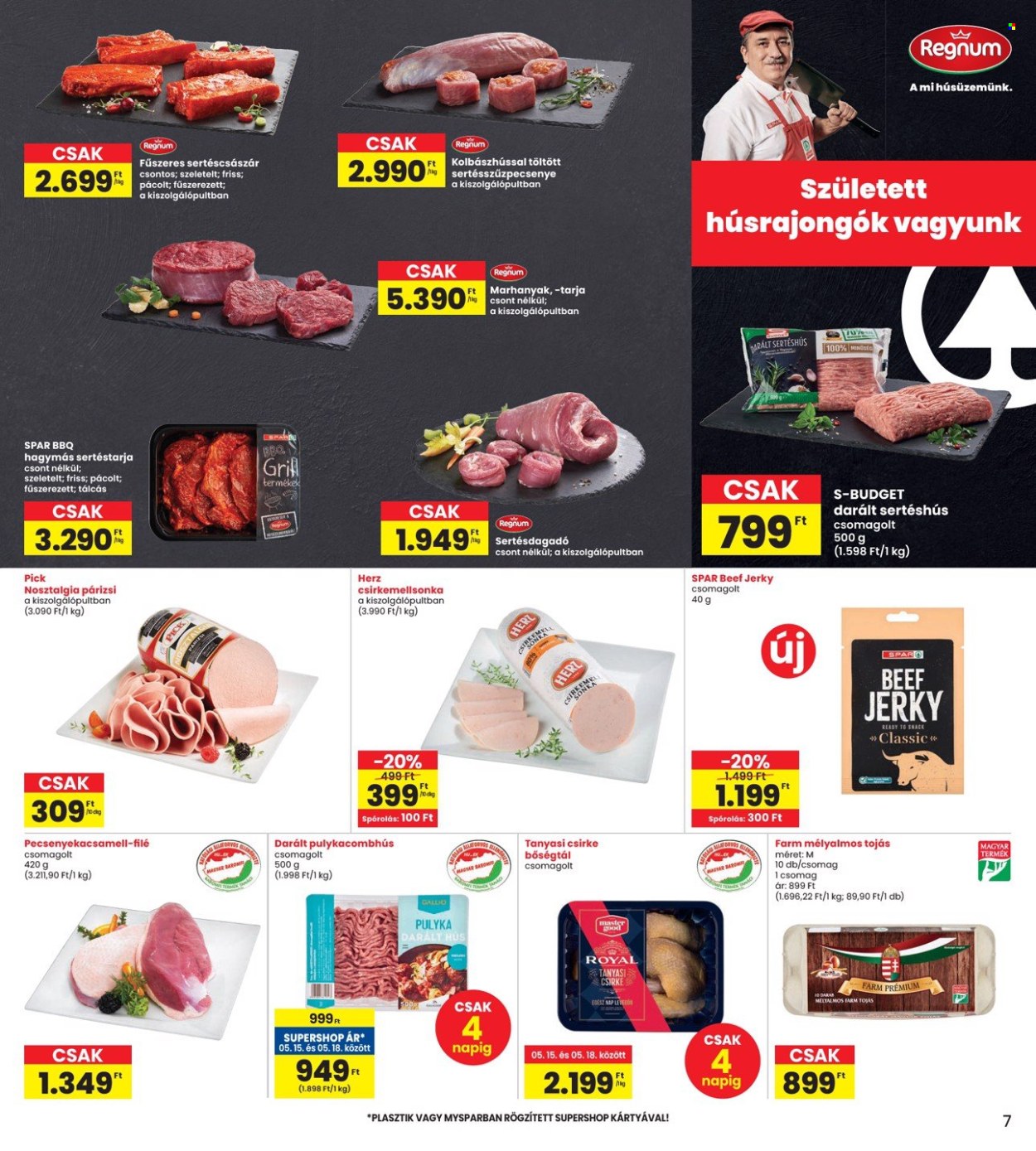 INTERSPAR akciós újságok - 2025.05.15 - 2025.05.21. Oldal 7