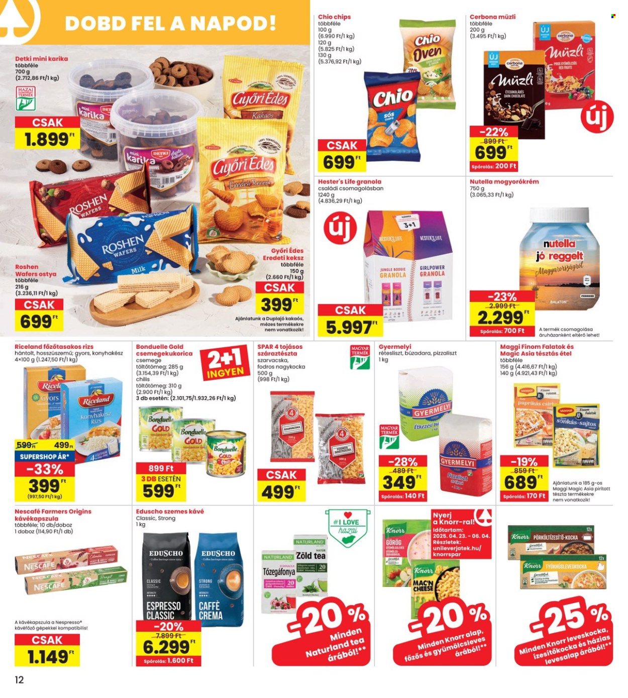 INTERSPAR akciós újságok - 2025.05.15 - 2025.05.21. Oldal 12