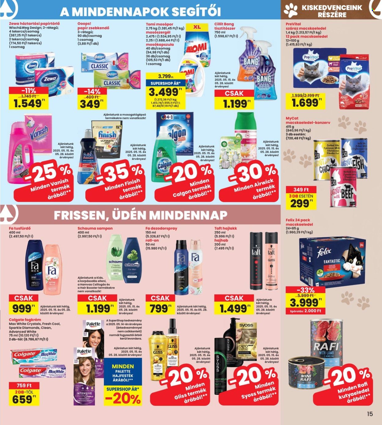 INTERSPAR akciós újságok - 2025.05.15 - 2025.05.21. Oldal 15