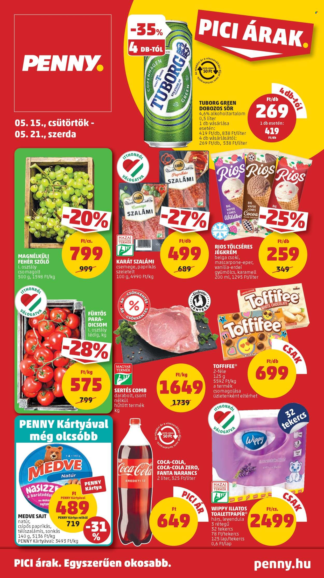 Penny Market akciós újságok - 2025.05.15 - 2025.05.21. Oldal 1