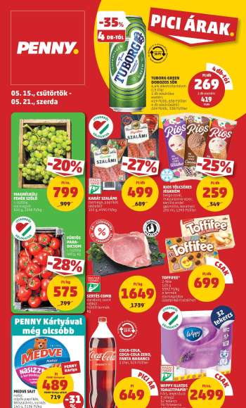 Újság Penny Market - 2025.05.15 - 2025.05.21.