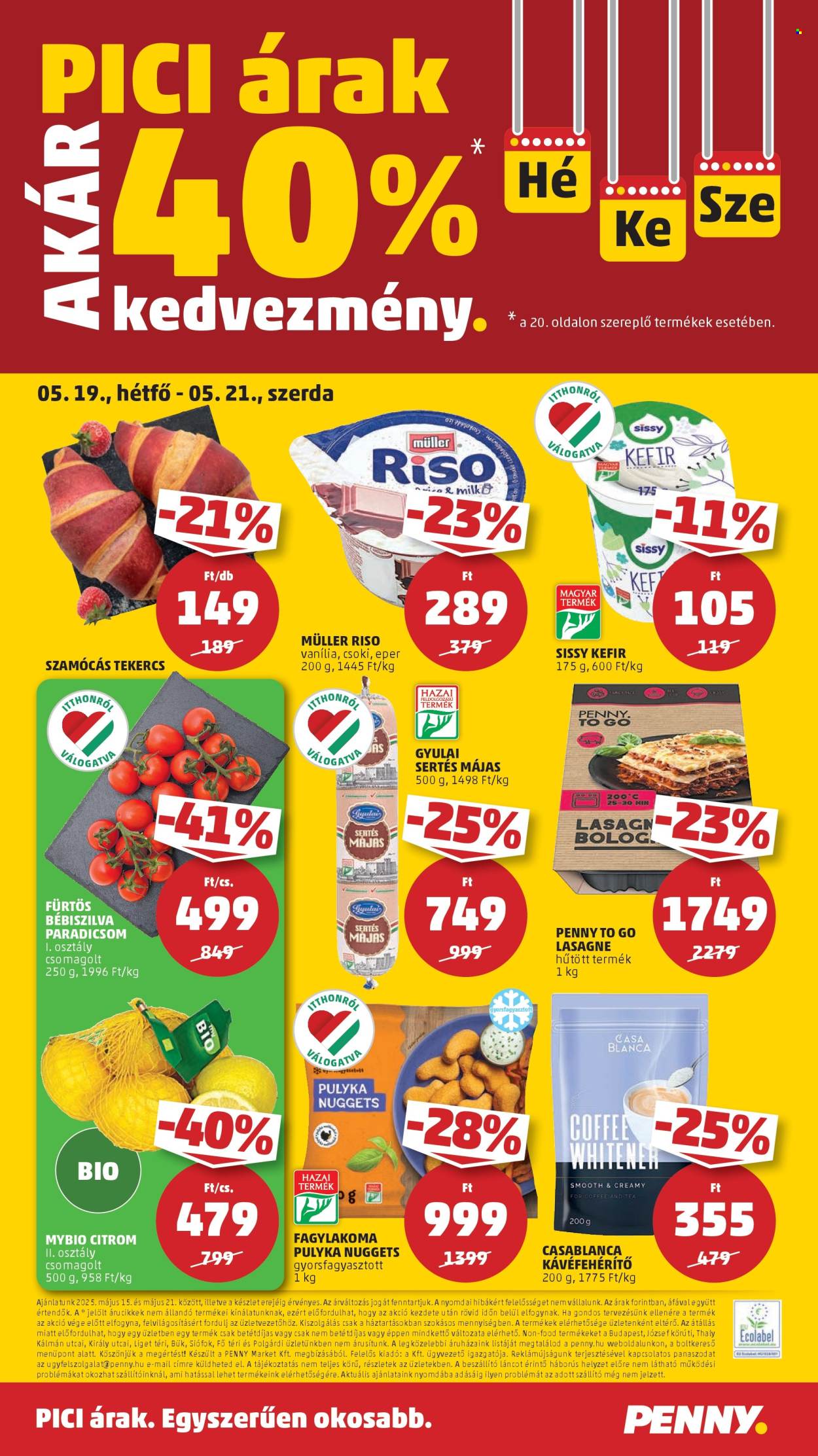 Penny Market akciós újságok - 2025.05.15 - 2025.05.21. Oldal 24