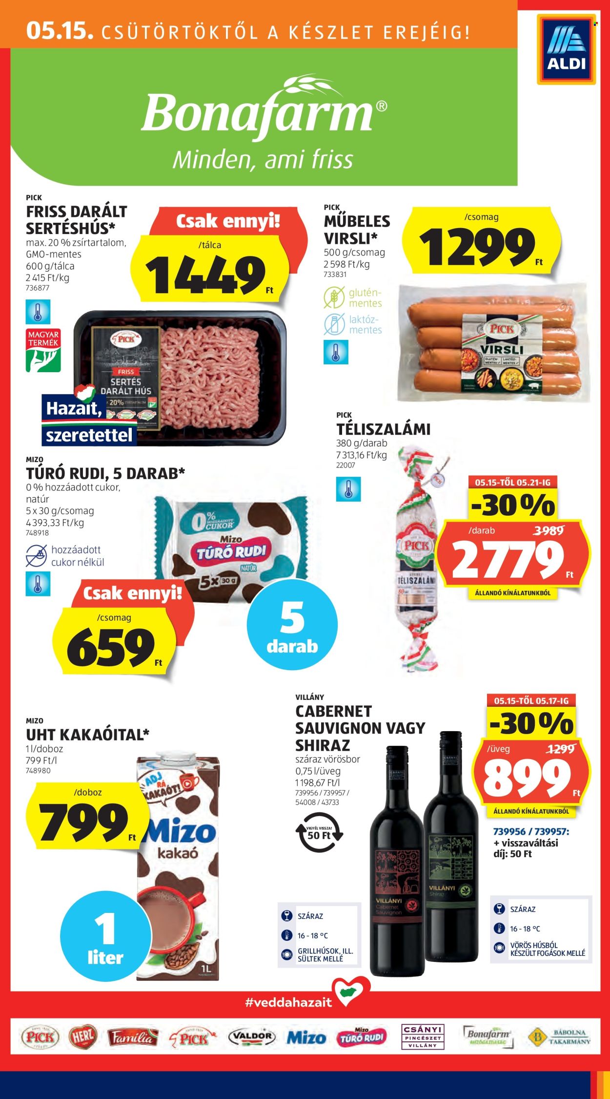 Aldi akciós újságok - 2025.05.15 - 2025.05.21. Oldal 15
