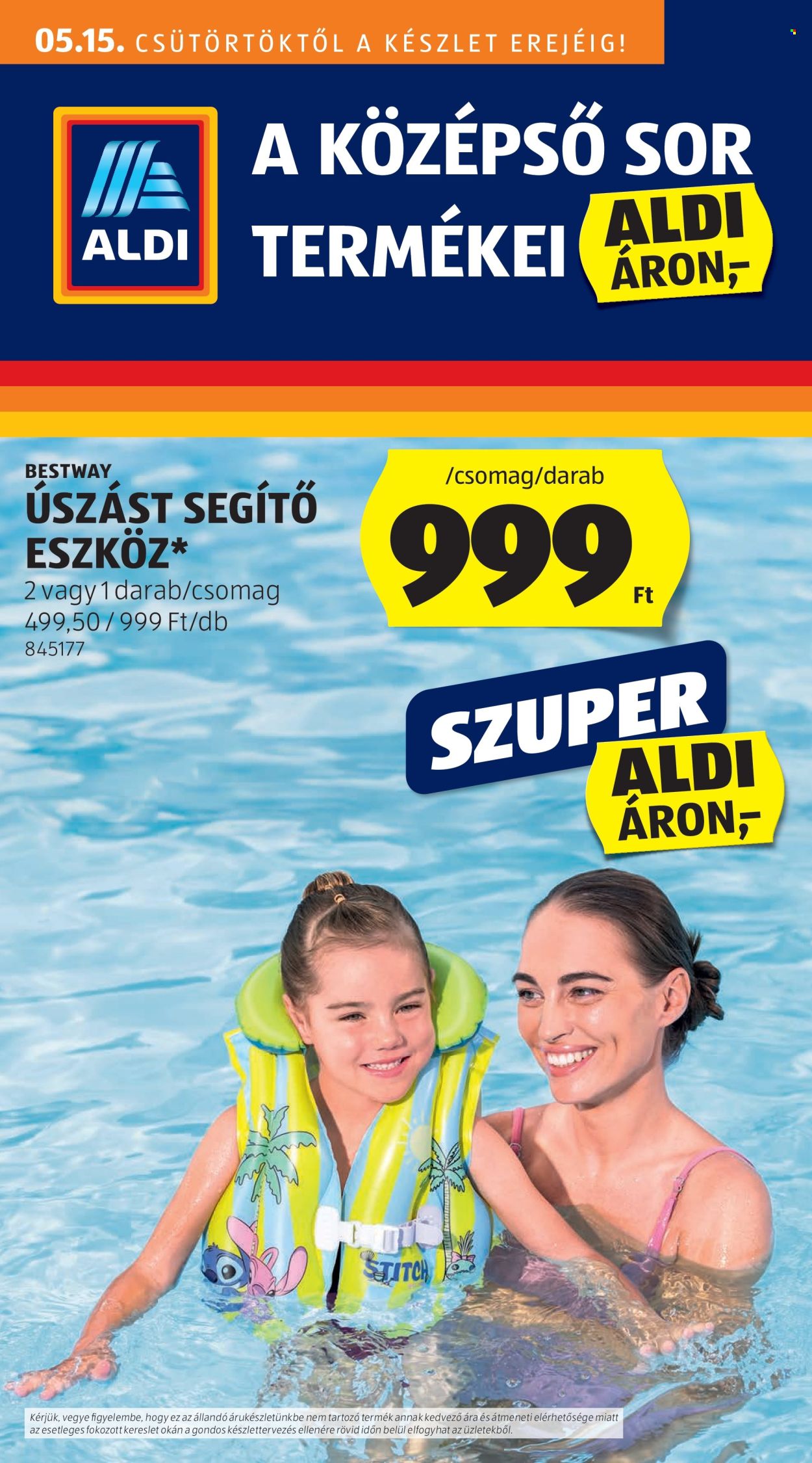 Aldi akciós újságok - 2025.05.15 - 2025.05.21. Oldal 1
