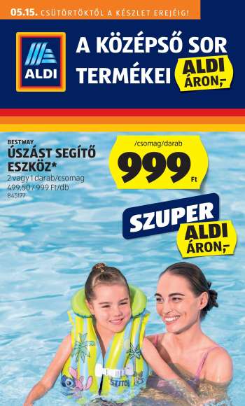 Újság Aldi - 2025.05.15 - 2025.05.21.