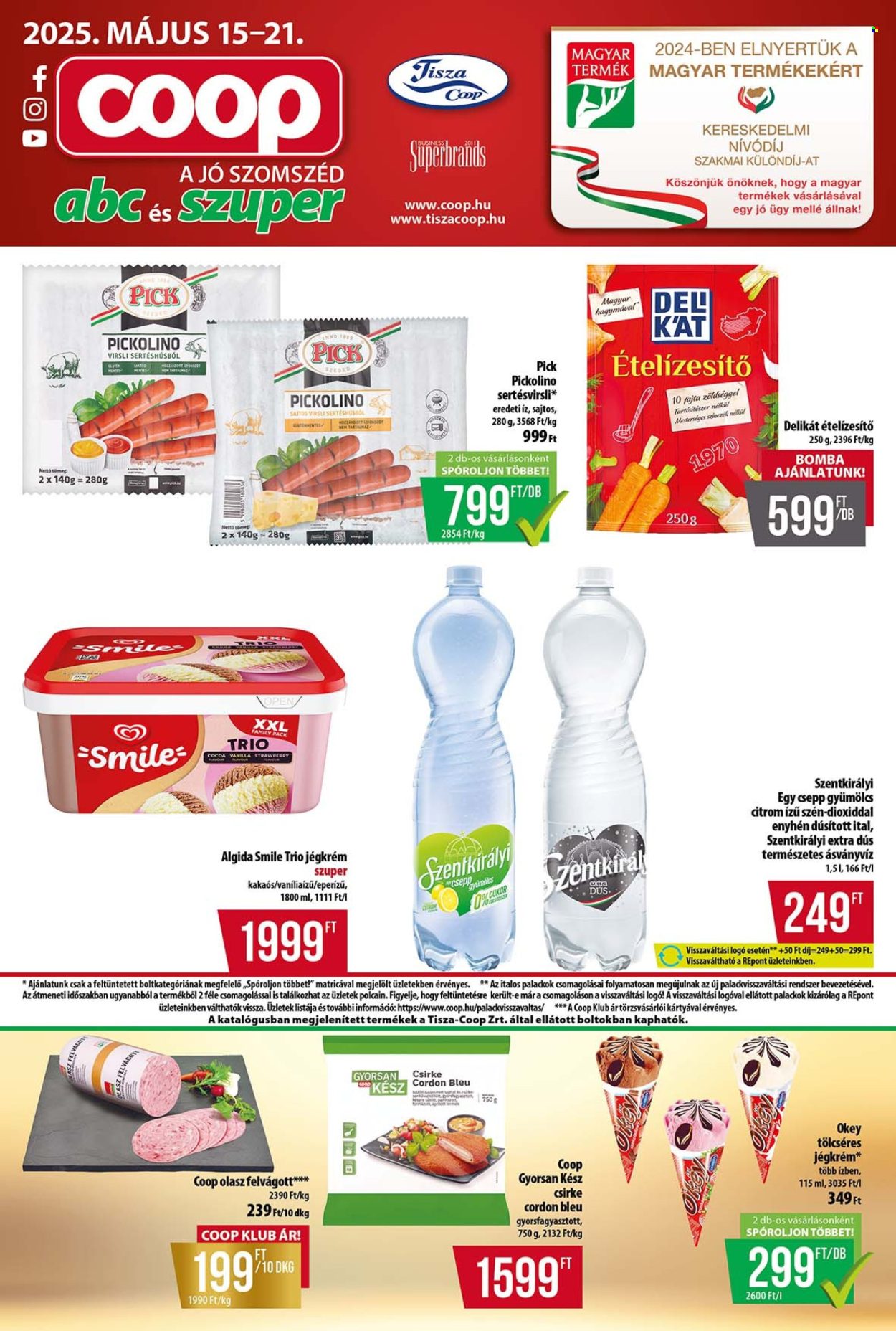 Coop akciós újságok - 2025.05.15 - 2025.05.21. Oldal 1