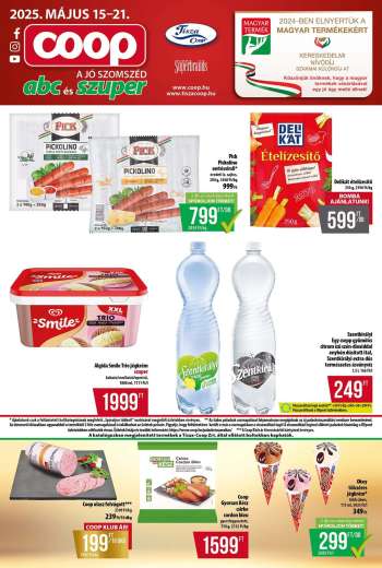 Újság Coop - 2025.05.15 - 2025.05.21.