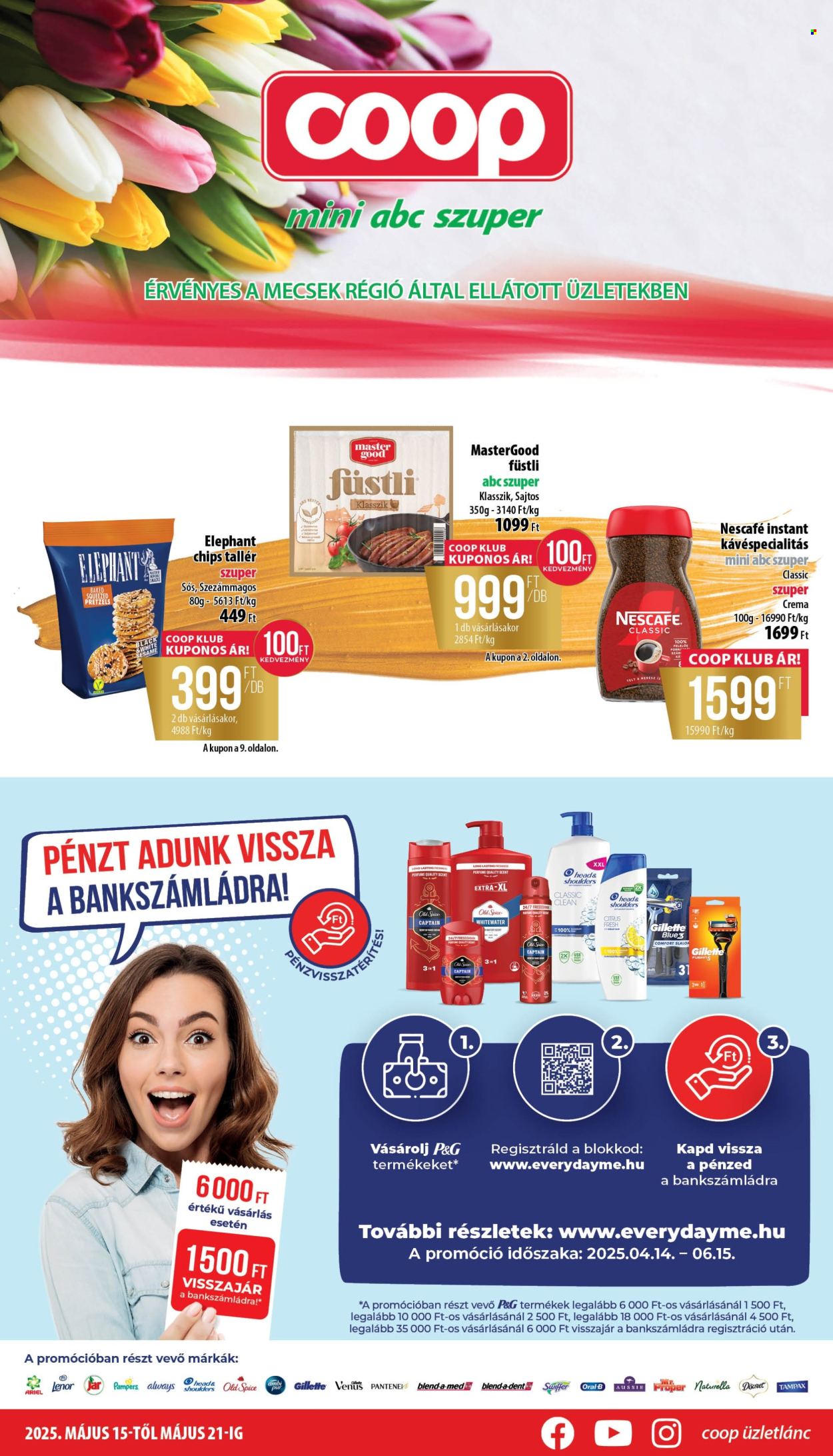 Coop akciós újságok - 2025.05.15 - 2025.05.21. Oldal 1