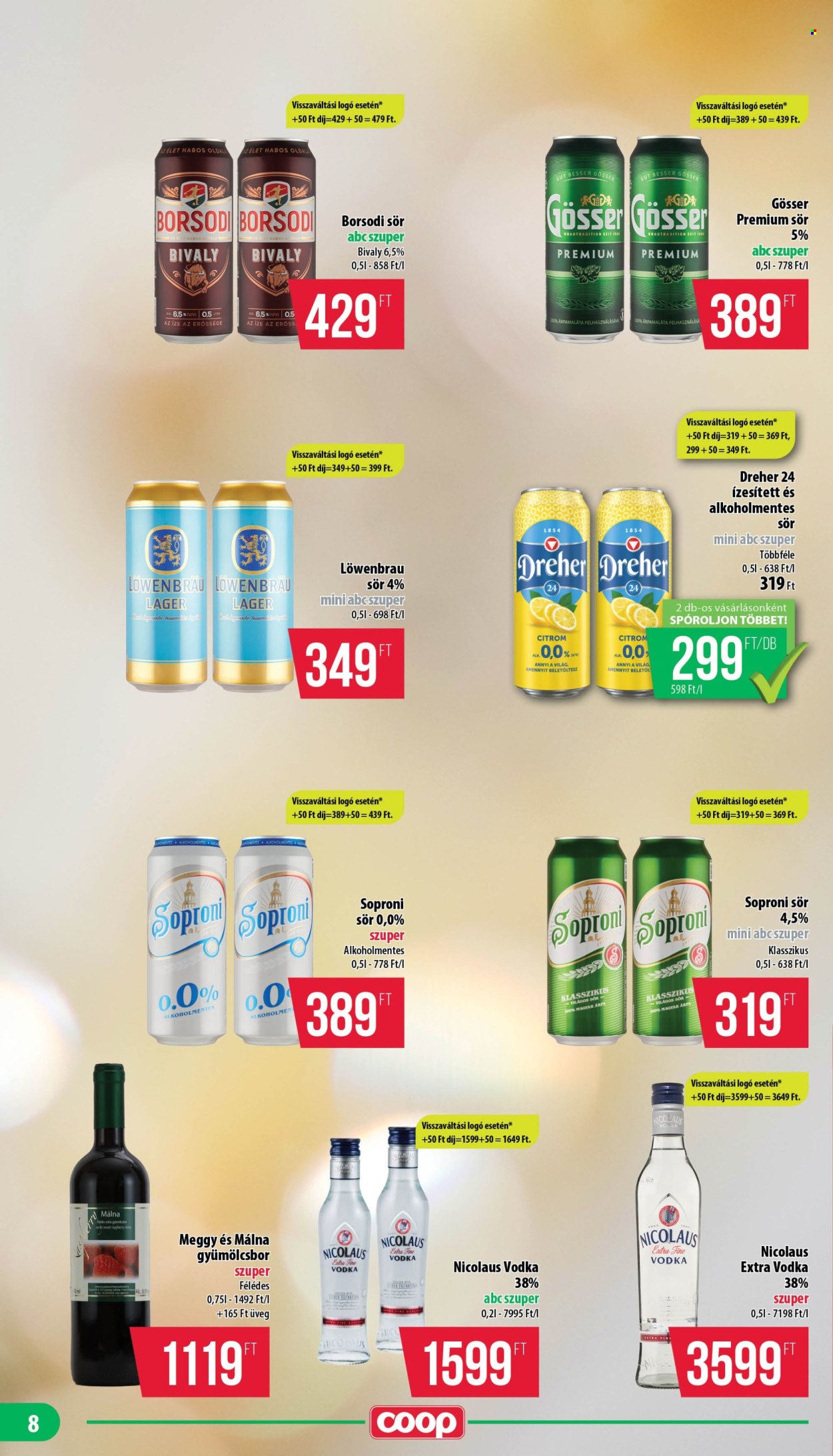 Coop akciós újságok - 2025.05.15 - 2025.05.21. Oldal 8