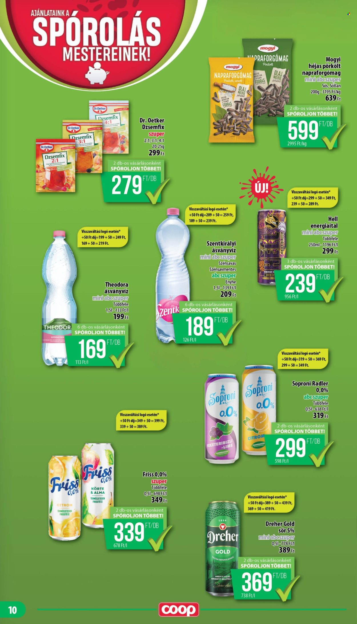 Coop akciós újságok - 2025.05.15 - 2025.05.21. Oldal 10