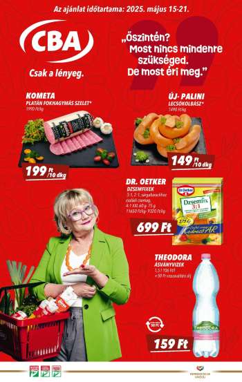 Újság CBA - 2025.05.15 - 2025.05.21.
