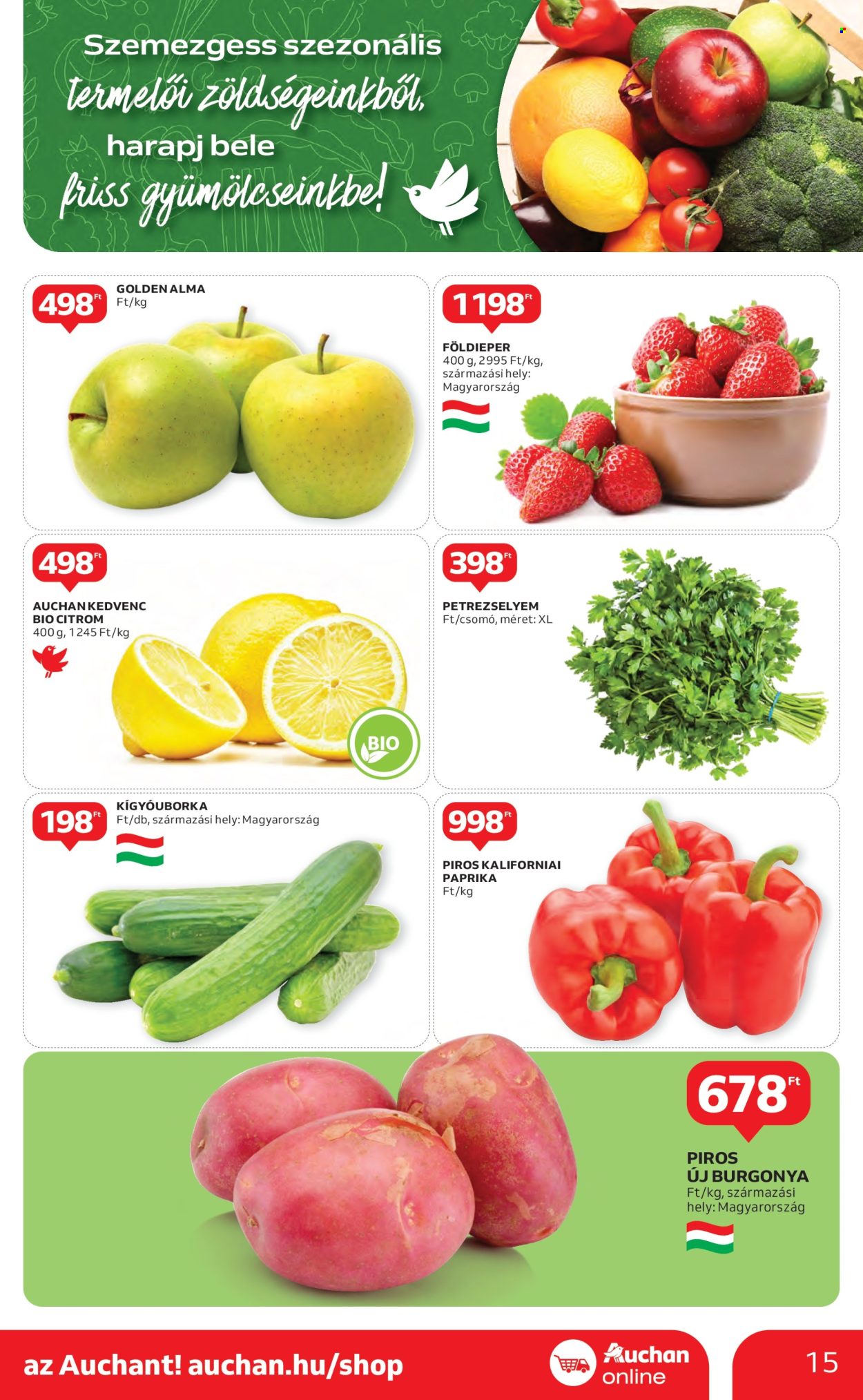 Auchan akciós újságok - 2025.05.15 - 2025.05.21. Oldal 15
