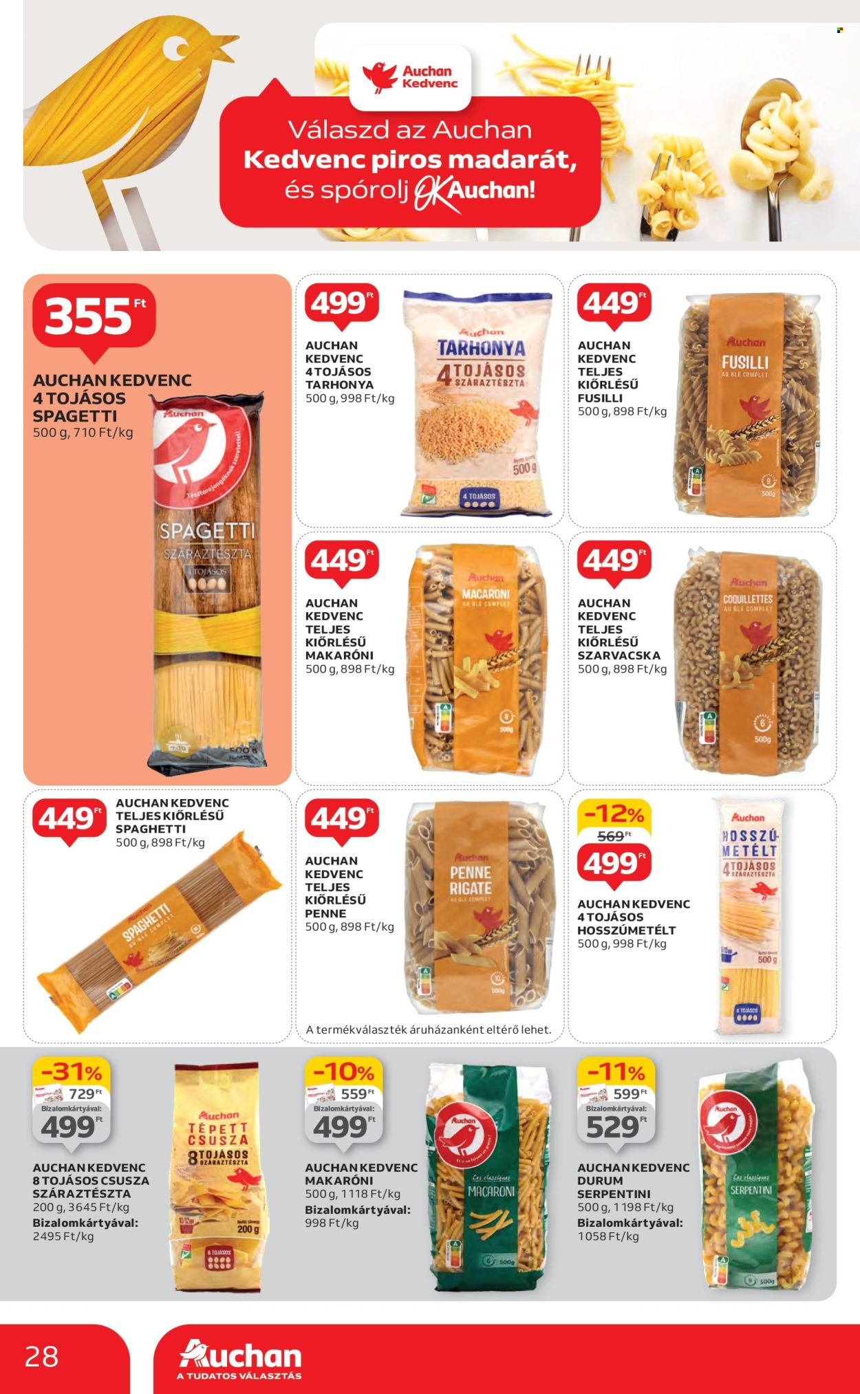 Auchan akciós újságok - 2025.05.15 - 2025.05.21. Oldal 28
