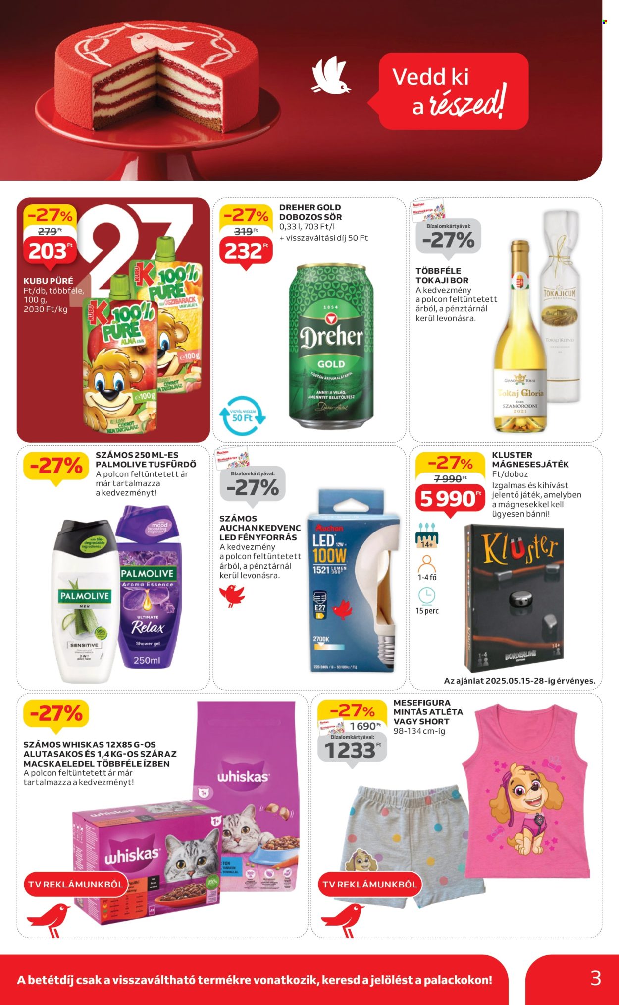 Auchan akciós újságok - 2025.05.15 - 2025.05.21. Oldal 3