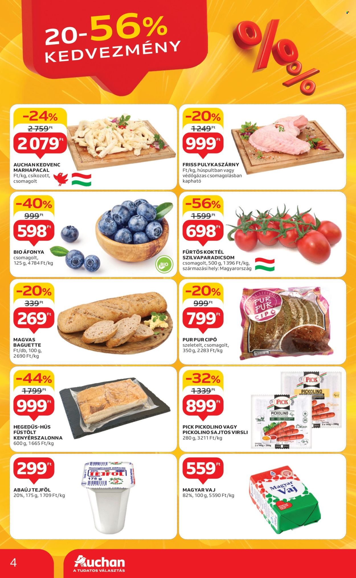 Auchan akciós újságok - 2025.05.15 - 2025.05.21. Oldal 4