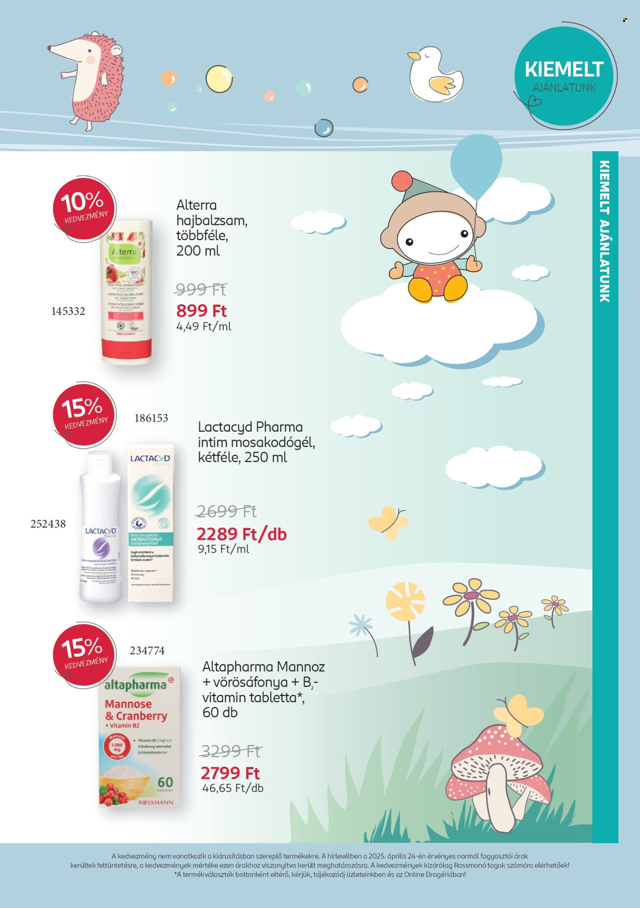 Rossmann akciós újságok - 2025.05.12 - 2025.06.08. Oldal 3