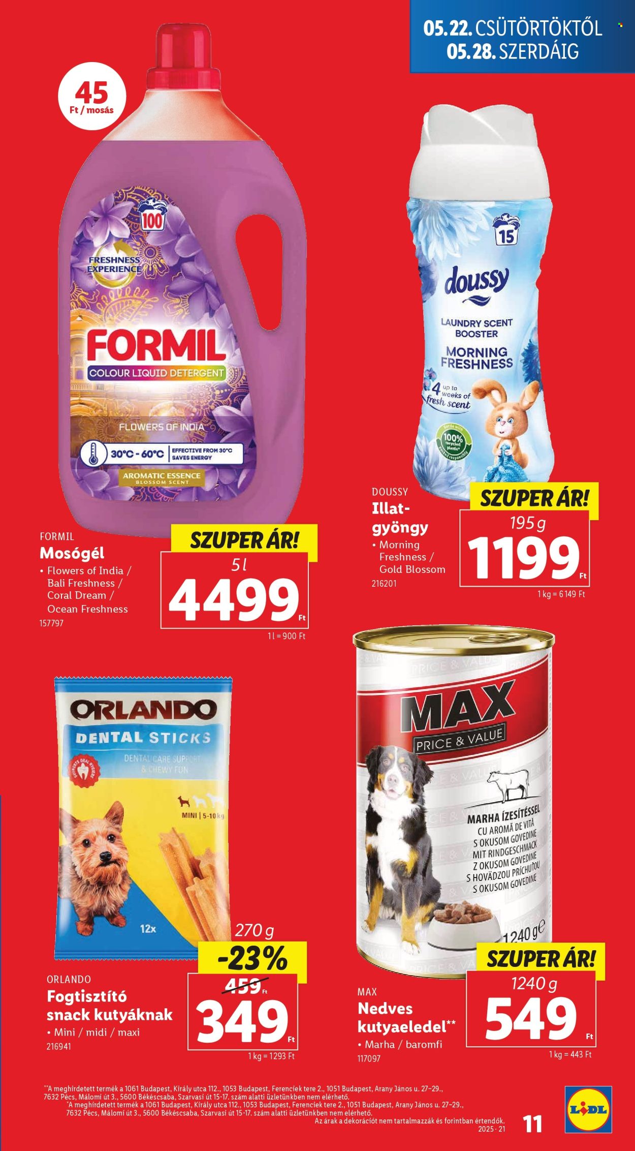Lidl akciós újságok - 2025.05.21 - 2025.05.28. Oldal 11